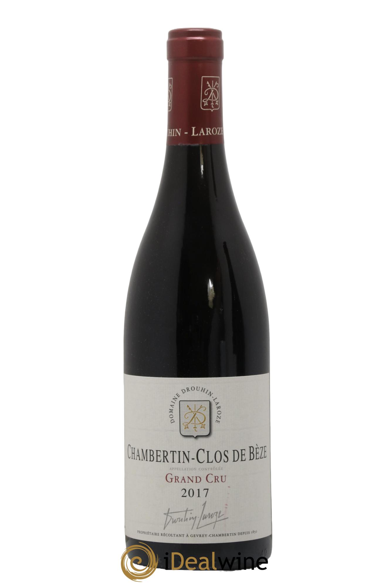 Chambertin Clos de Bèze Grand Cru Domaine Drouhin-Laroze 2017 - Lot de 1 bouteille - 0
