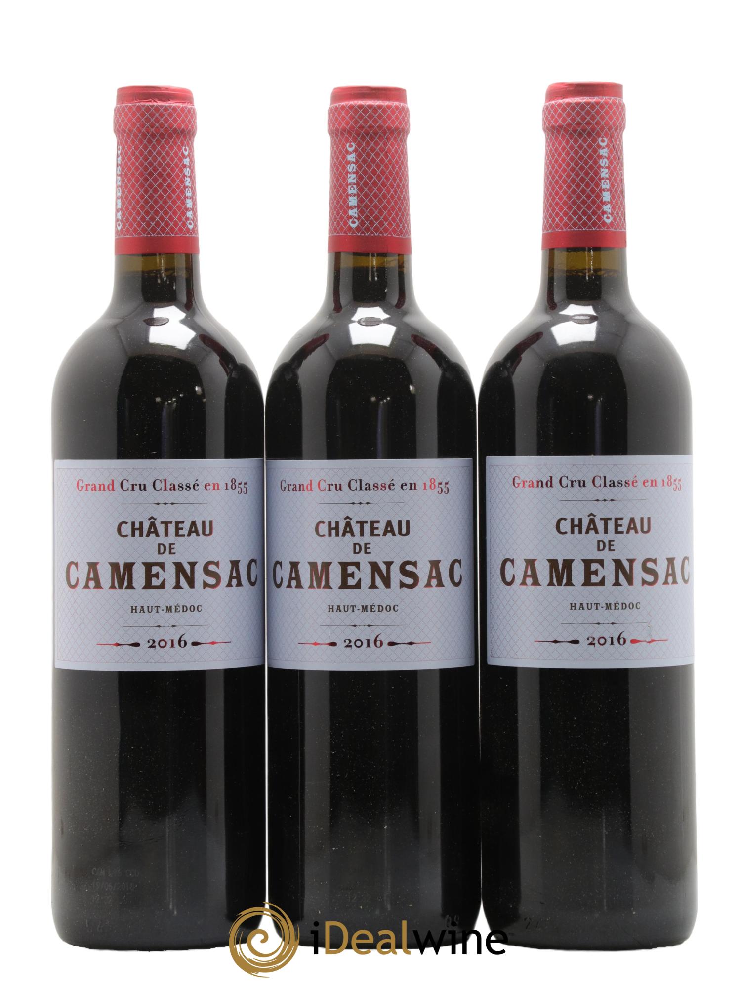 Château Camensac 5ème Grand Cru Classé 2016 - Lot de 6 bouteilles - 1