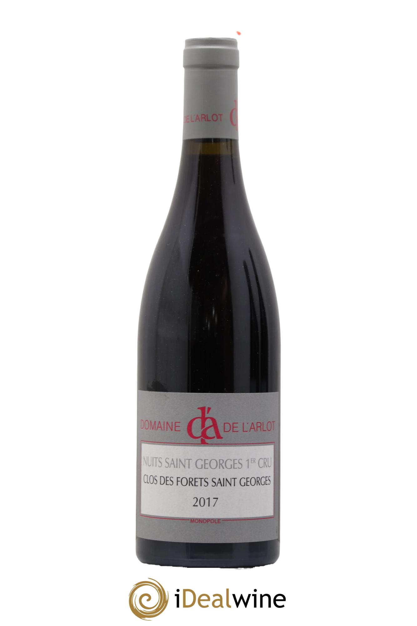 Nuits-Saint-Georges 1er Cru Clos des Forêts Saint-Georges Domaine de l'Arlot 2017 - Lot de 1 bouteille - 0