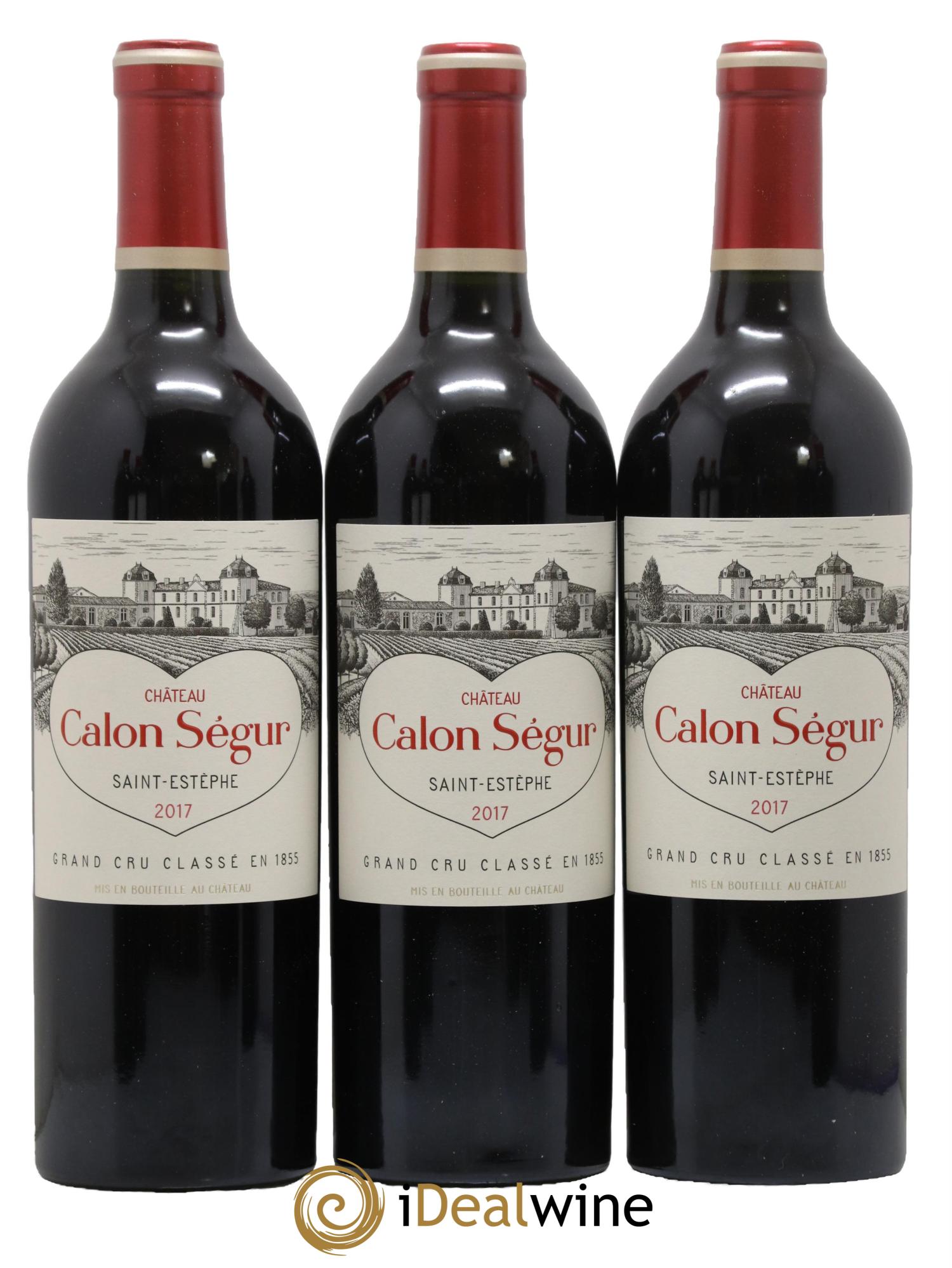 Château Calon Ségur 3ème Grand Cru Classé  2017 - Lot de 6 bouteilles - 2