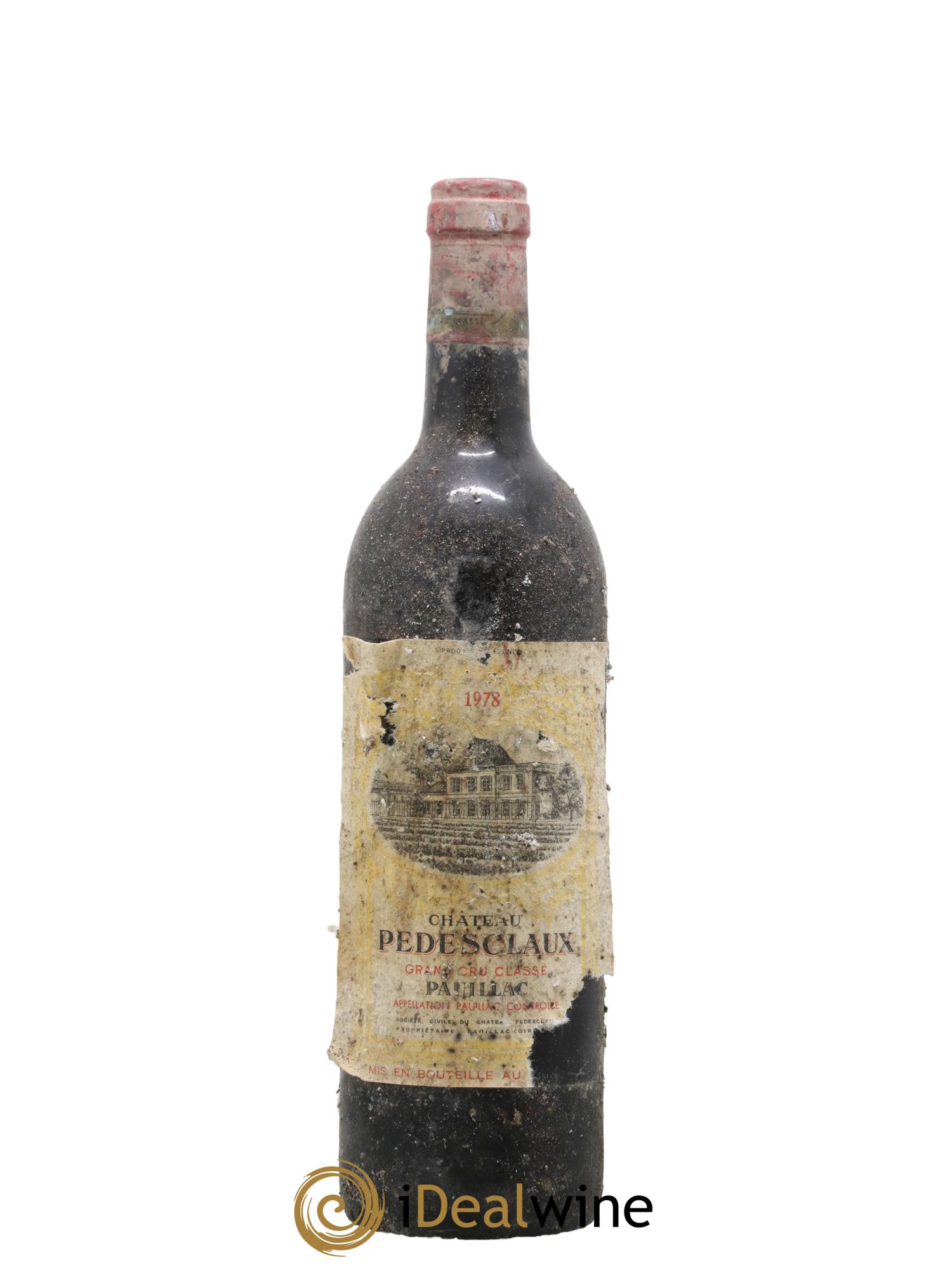 Château Pedesclaux 5ème Grand Cru Classé 1978 - Lot de 1 bouteille - 0