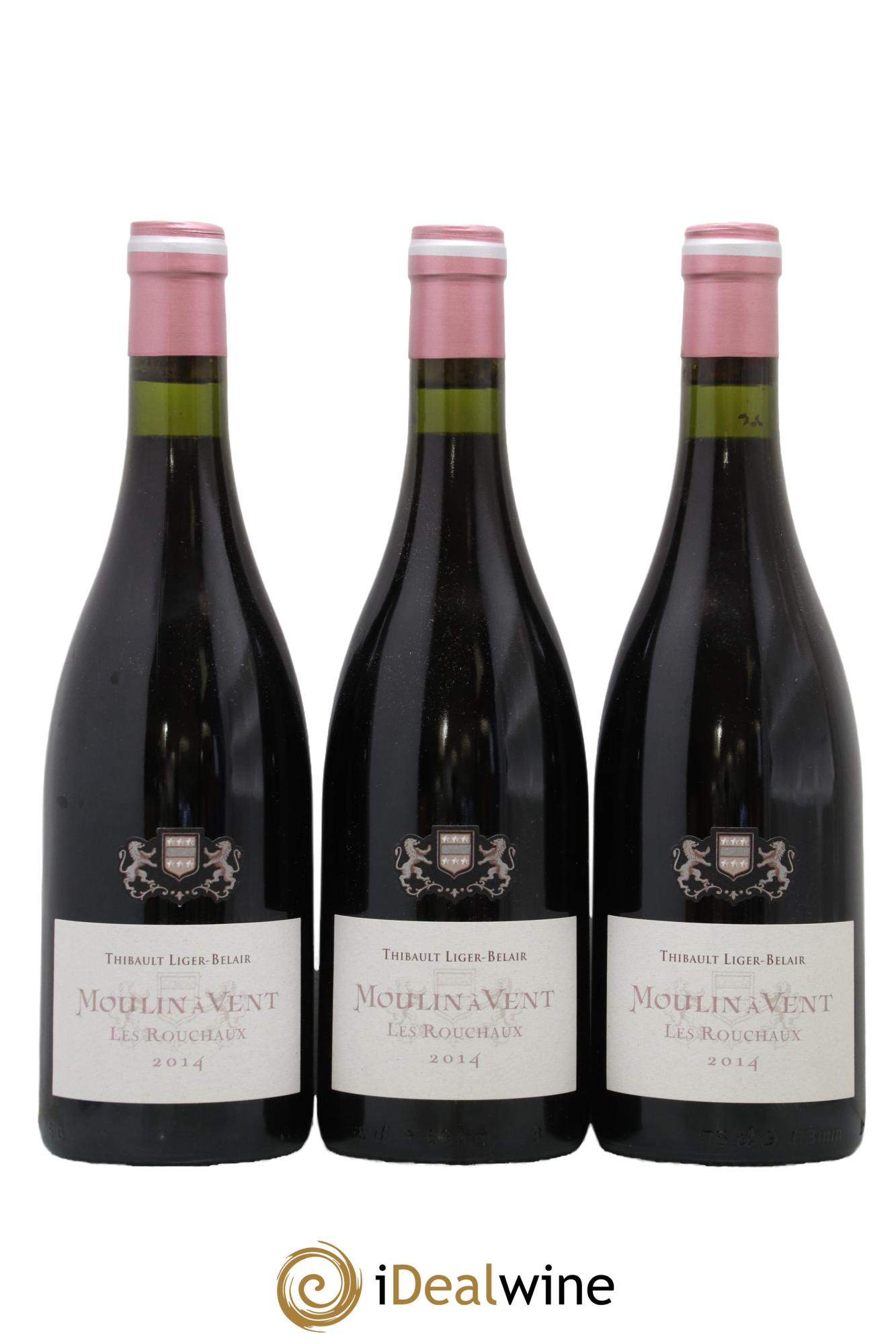 Moulin-à-Vent Les Rouchaux Thibault Liger-Belair 2014 - Lot de 3 bouteilles - 0