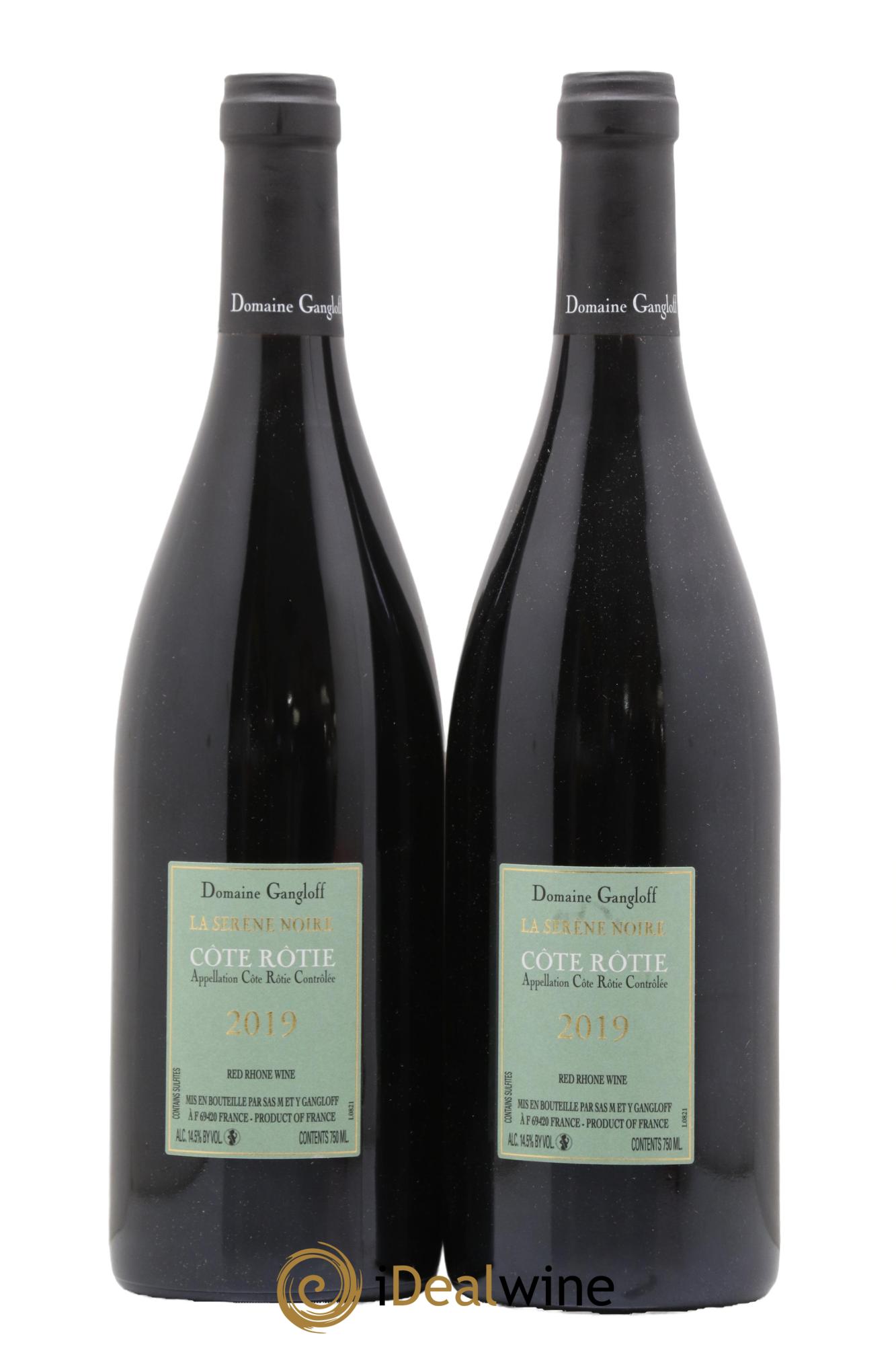 Côte-Rôtie La Sereine Noire Gangloff (Domaine)  2019 - Posten von 2 Flaschen - 1