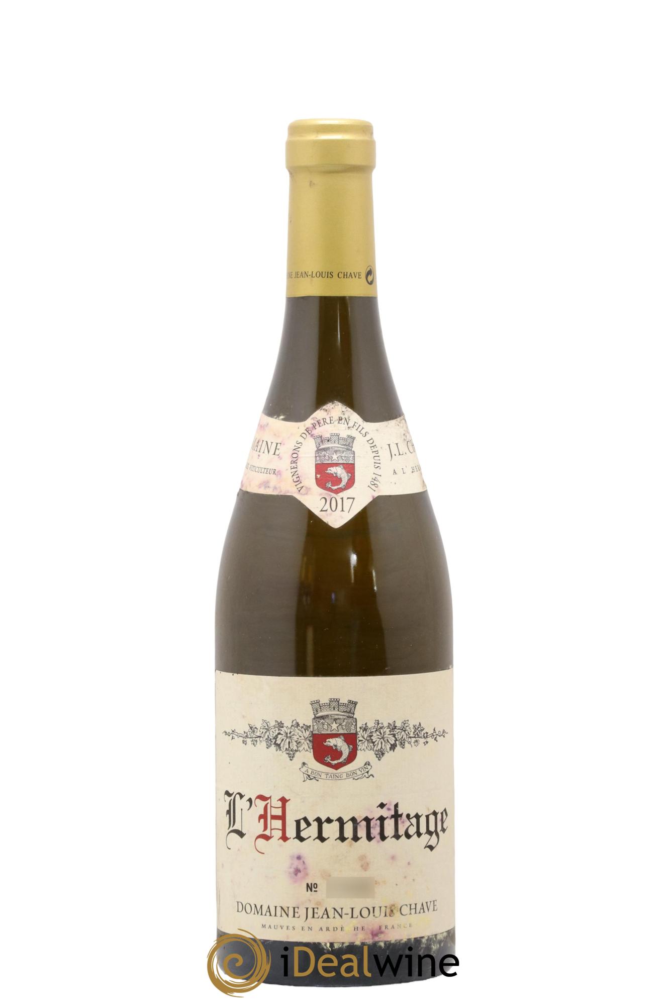Hermitage Jean-Louis Chave 2017 - Posten von 1 Flasche - 0