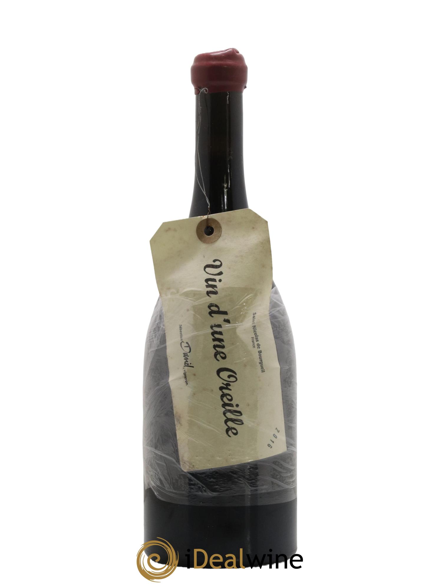 Saint-Nicolas de Bourgueil Vin d'une Oreille Sebastien David 2016 - Lot de 1 bouteille - 0