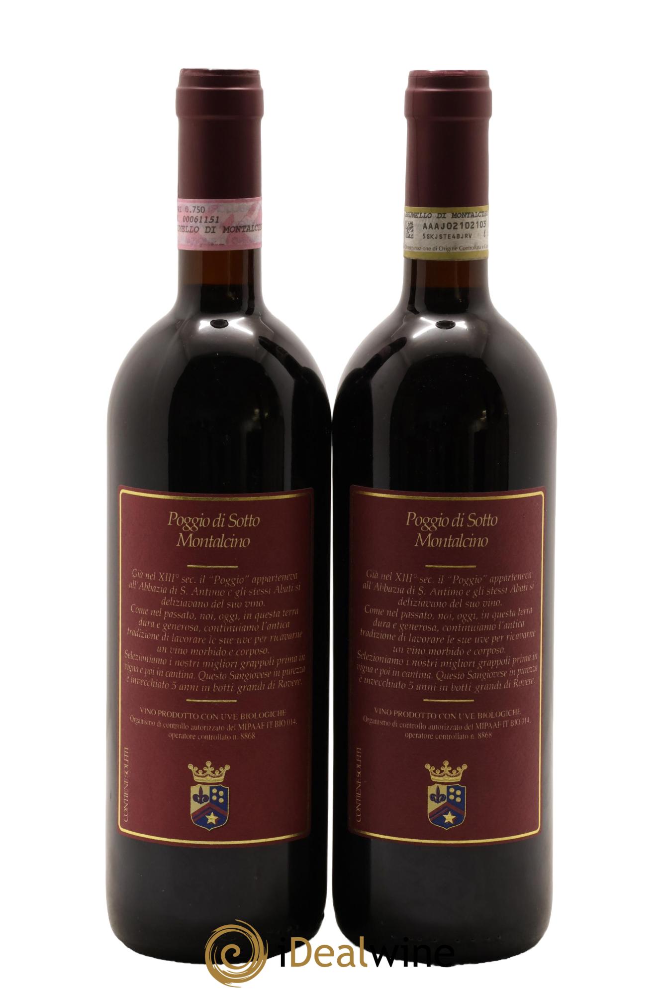 Brunello di Montalcino DOCG Poggio di Sotto 2006 - Lotto di 2 bottiglie - 1