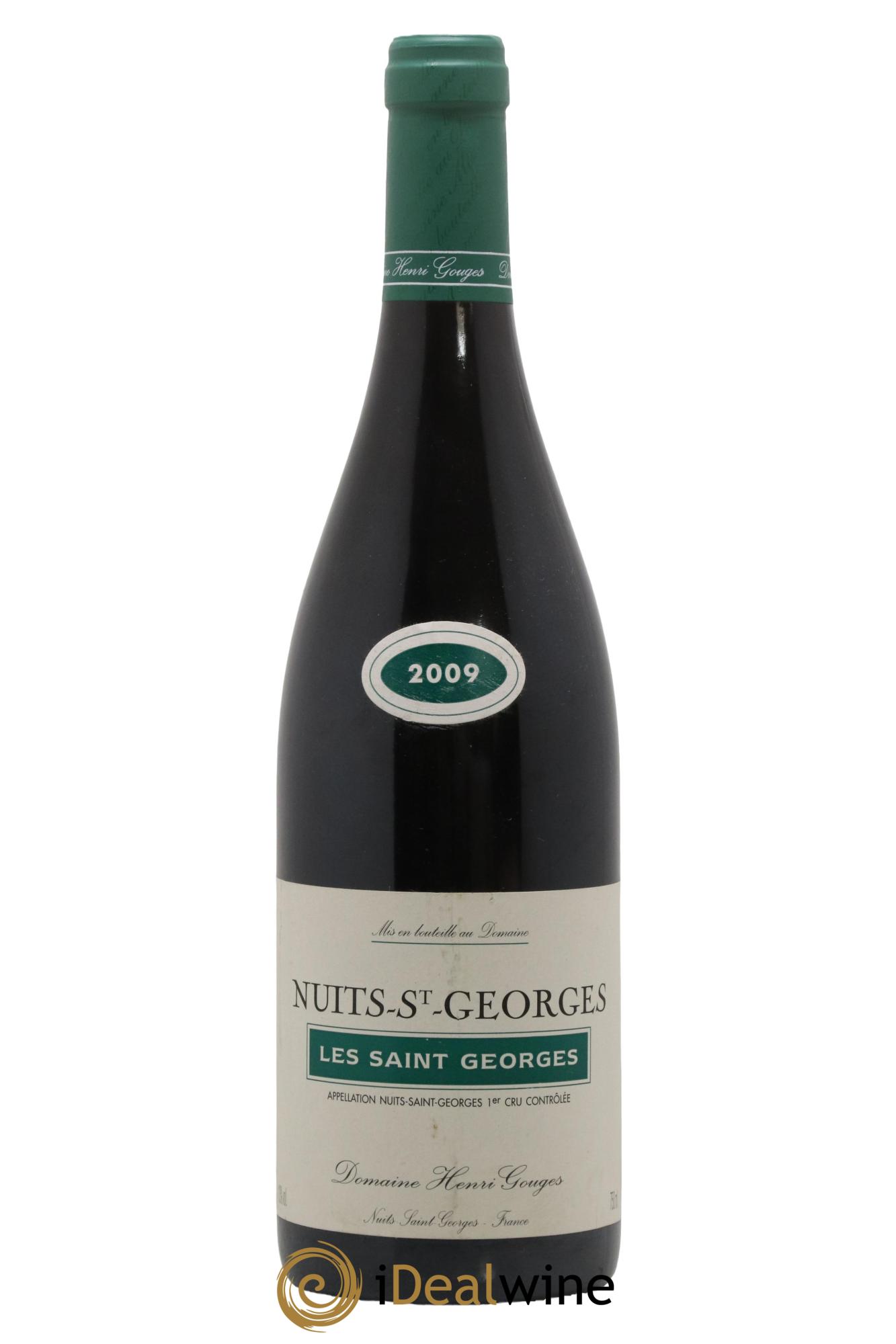 Nuits-Saint-Georges 1er Cru Les Saints Georges Henri Gouges 2009 - Posten von 1 Flasche - 0