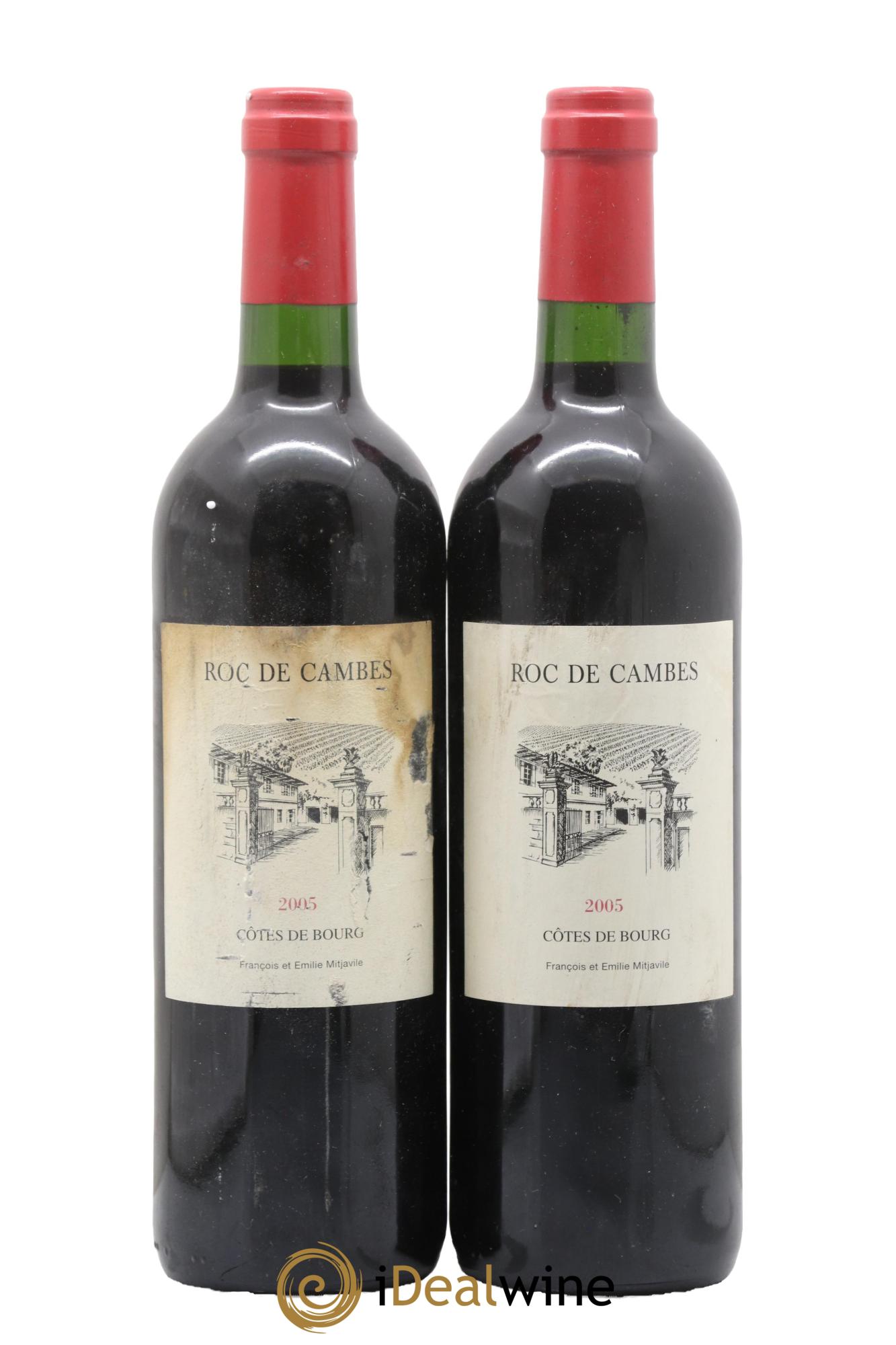 Roc de Cambes 2005 - Posten von 2 Flaschen - 0