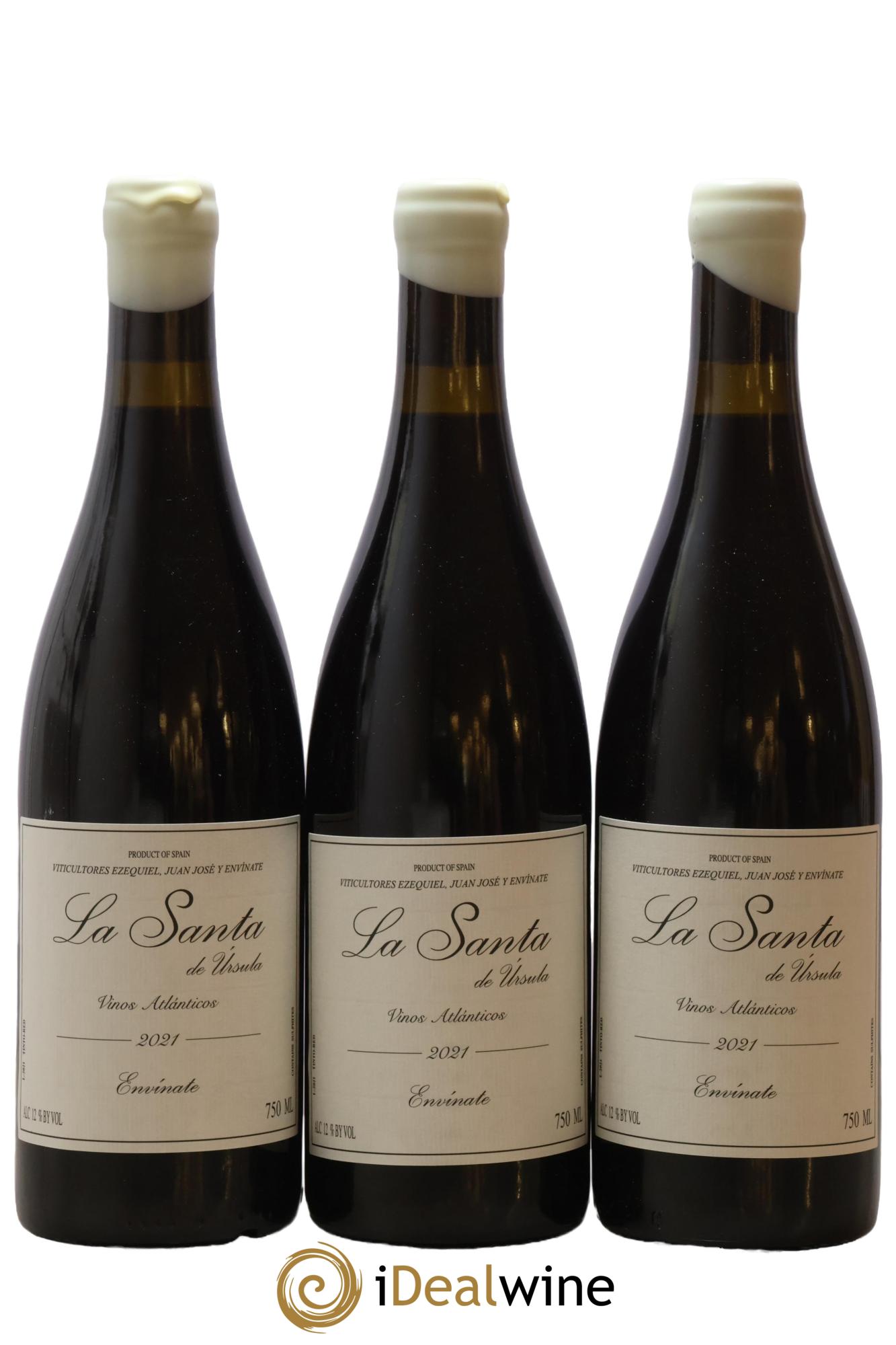Espagne Tenerife La Santa de Ursula Envinate 2021 - Lot of 3 bottles - 0