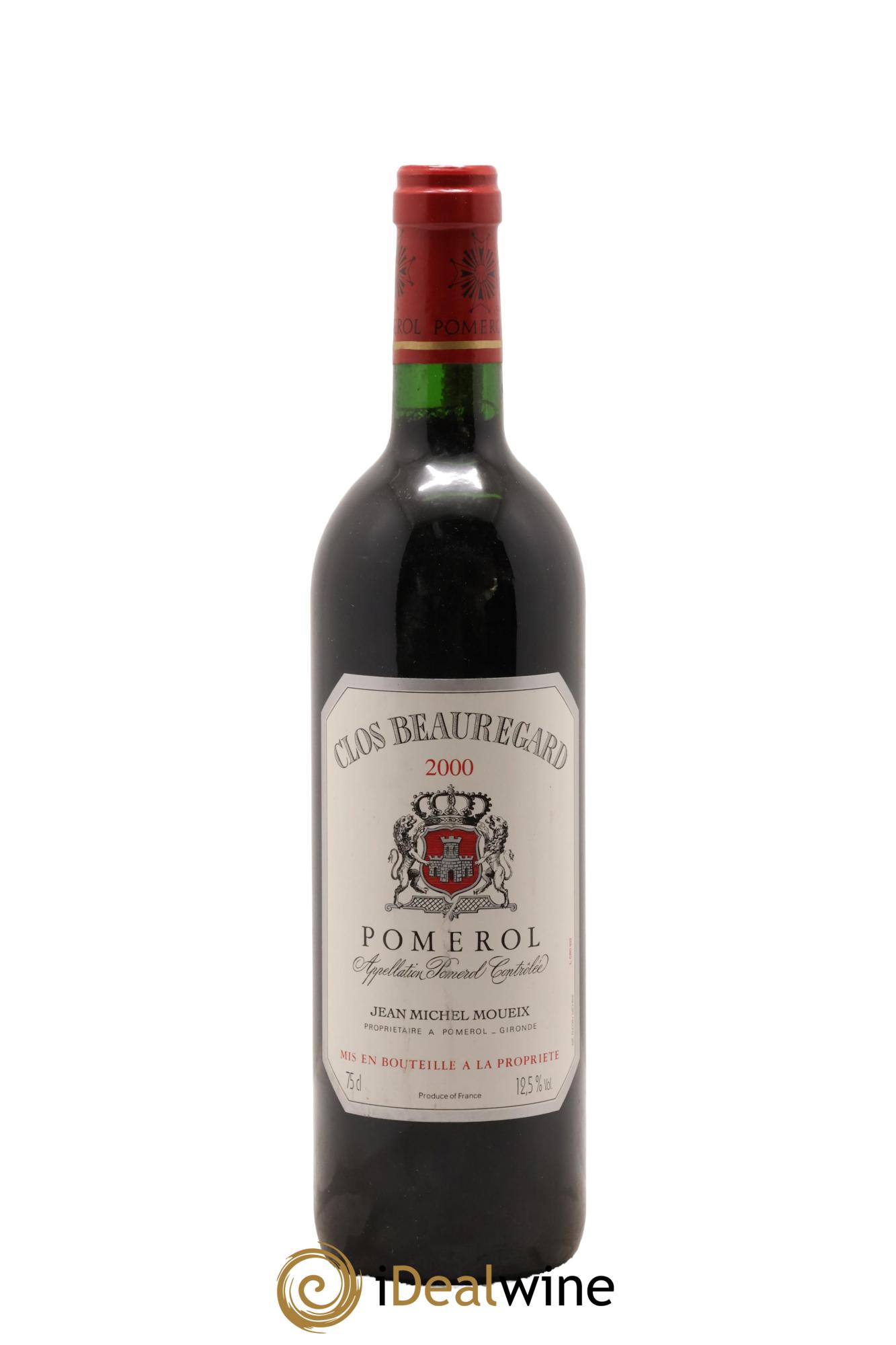 Clos Beauregard 2000 - Lot de 1 bouteille - 0