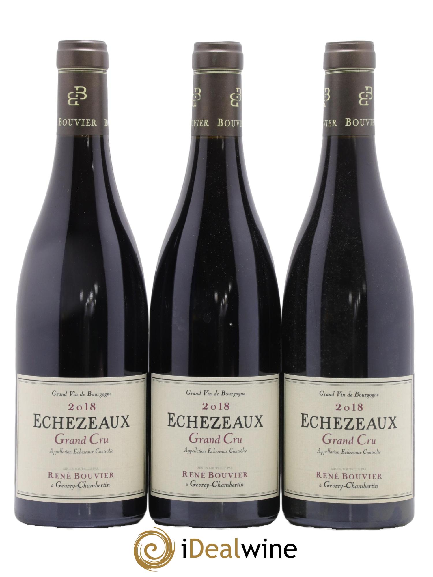 Echezeaux Grand Cru René Bouvier (Domaine) 2018 - Lot de 3 bouteilles - 0