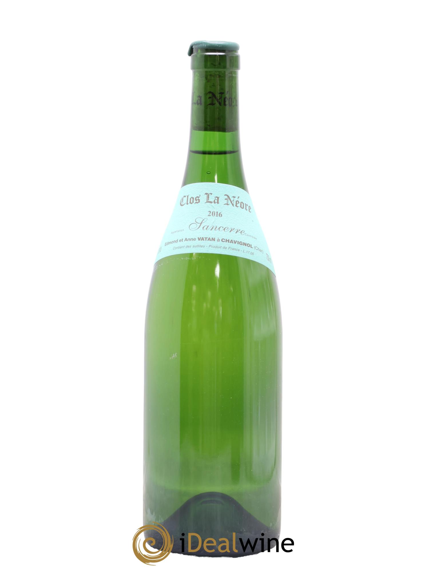 Sancerre Clos la Neore Edmond Vatan 2016 - Lot de 1 bouteille - 0