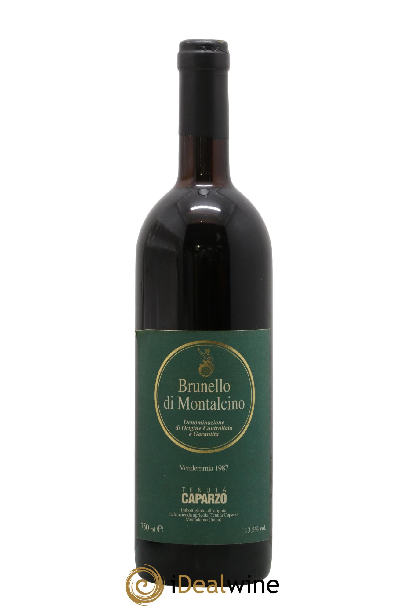 Brunello di Montalcino Caparzo 1987 - Posten von 1 Flasche - 0