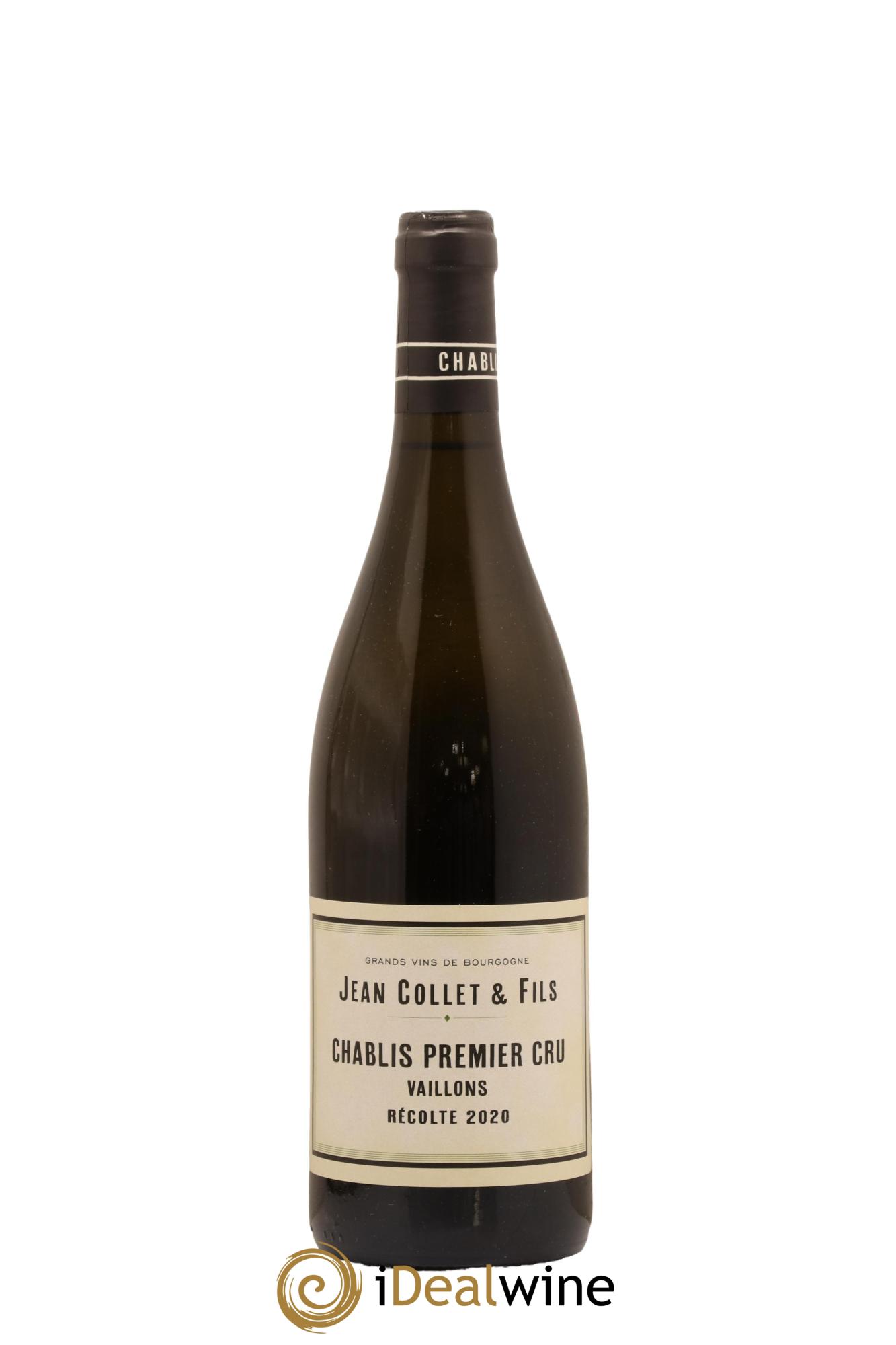 Chablis 1er Cru Vaillons Domaine Jean Collet 2020 - Lot de 1 bouteille - 0