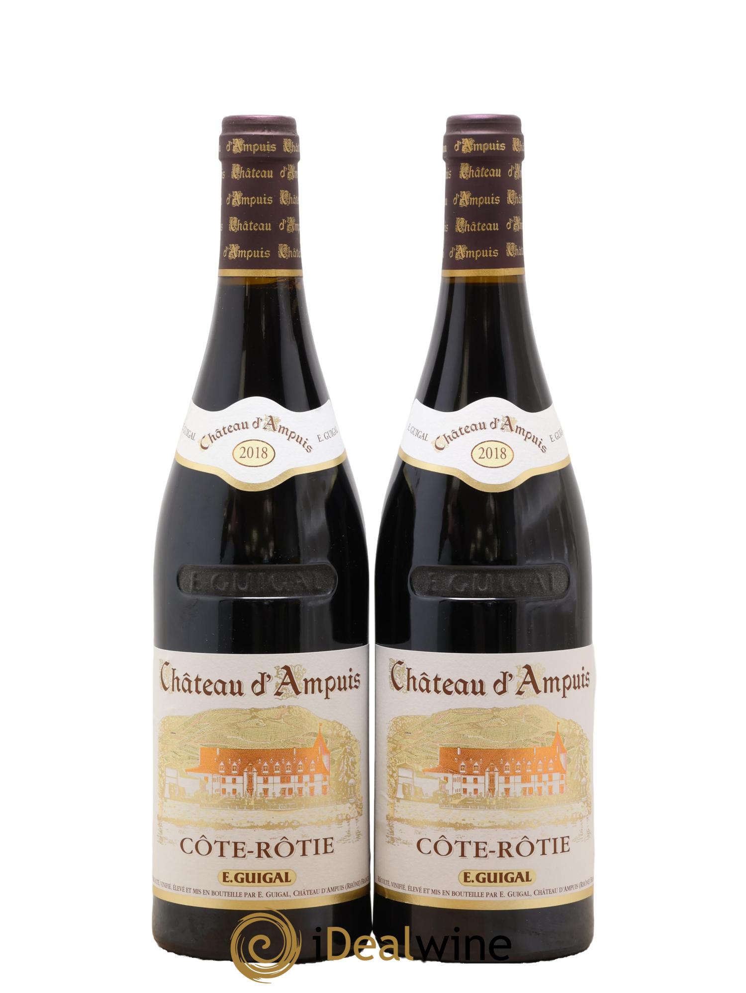 Côte-Rôtie Château d'Ampuis Guigal 2018 - Lot de 2 bouteilles - 0