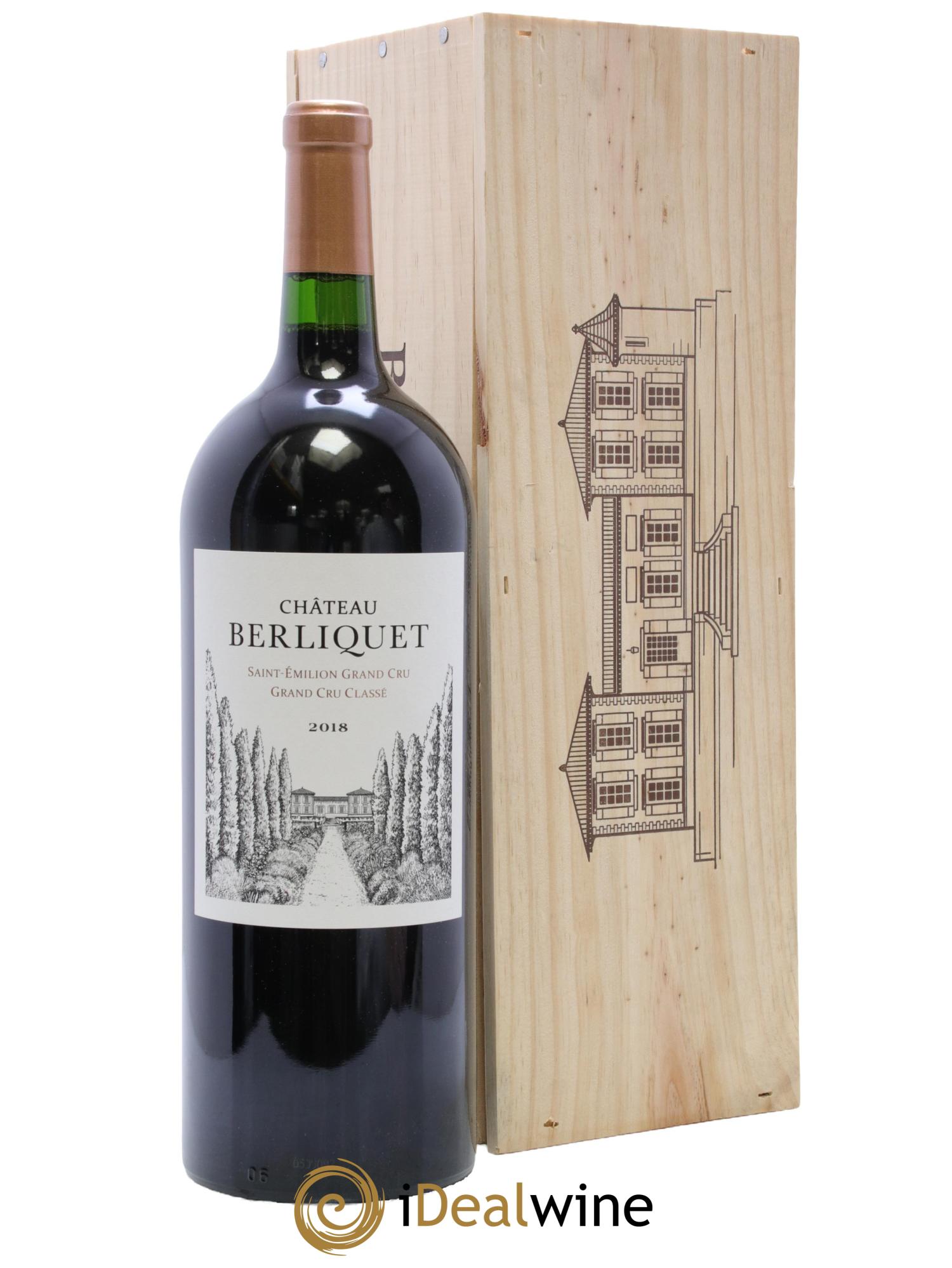 Château Berliquet Grand Cru Classé 2018 - Lot de 1 magnum - 0
