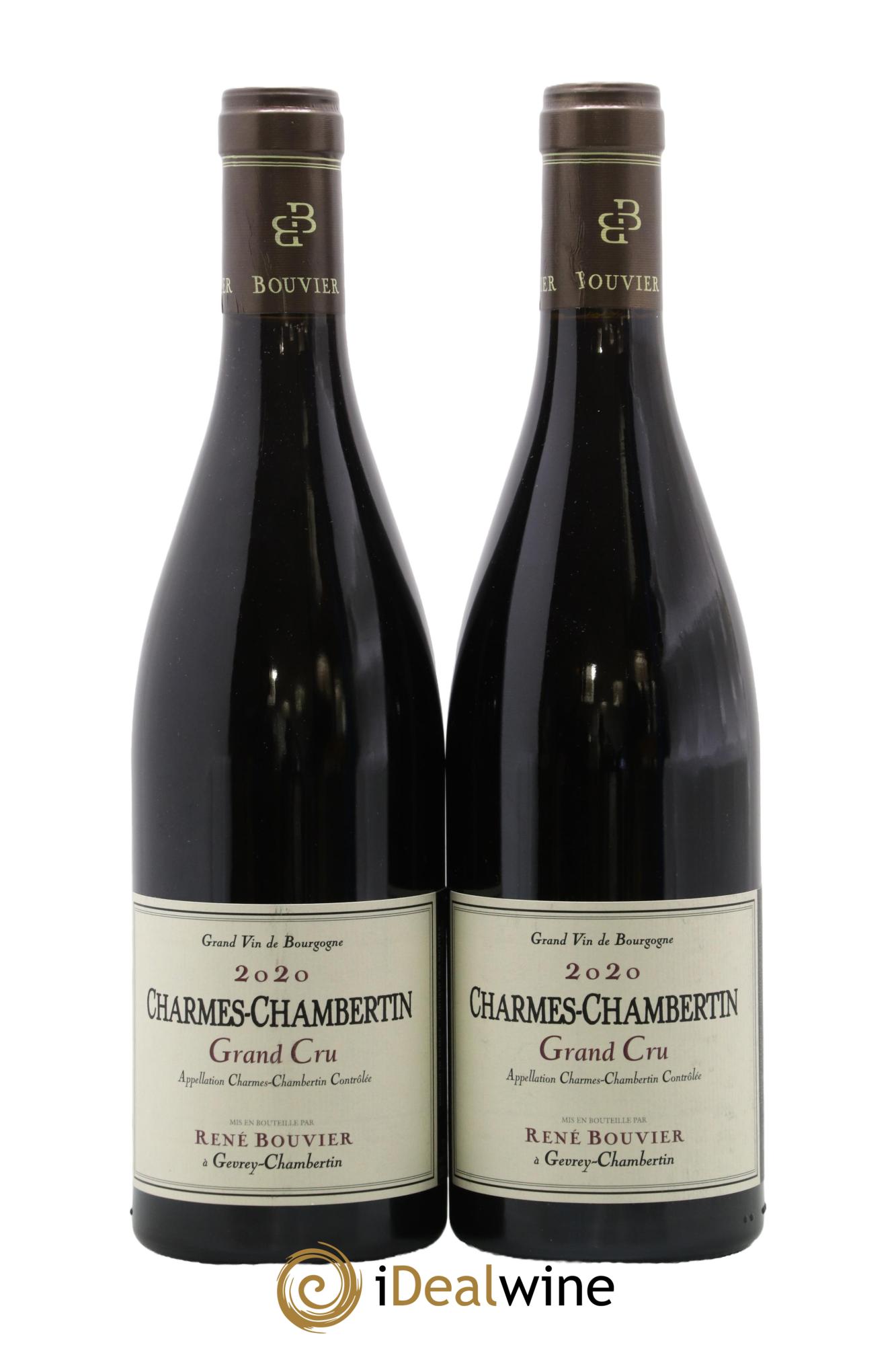 Charmes-Chambertin Grand Cru René Bouvier (Domaine) 2020 - Lot de 2 bouteilles - 0