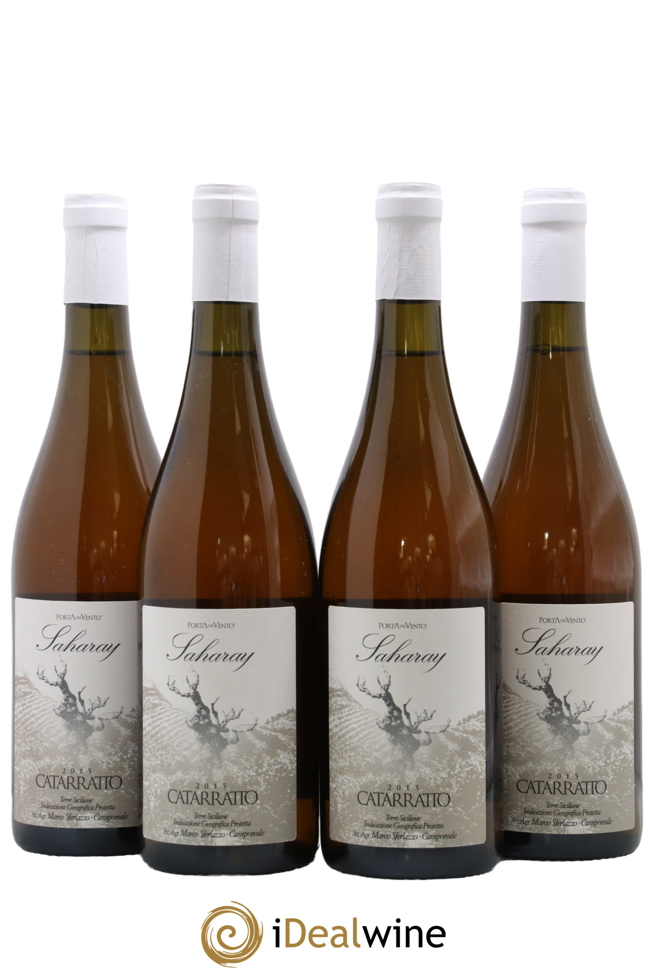 Italie Terre Siciliane IGT Saharay Catarratto Porta del Vento 2015 - Lot of 4 bottles - 0
