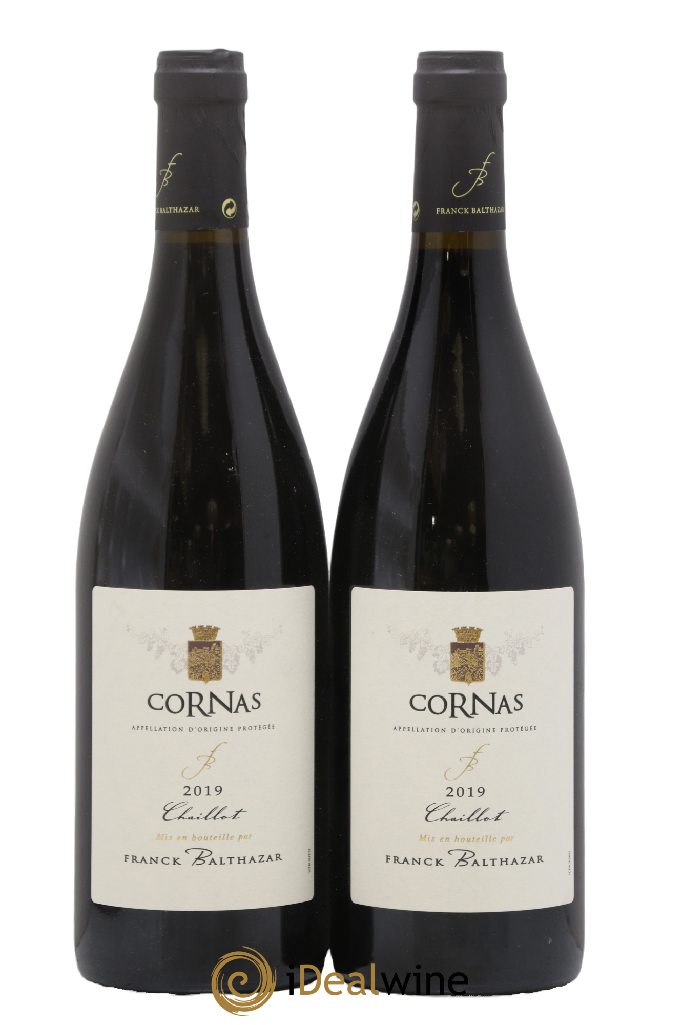 Cornas Chaillot Franck Balthazar (Domaine) 2019 - Lot de 2 bouteilles - 0