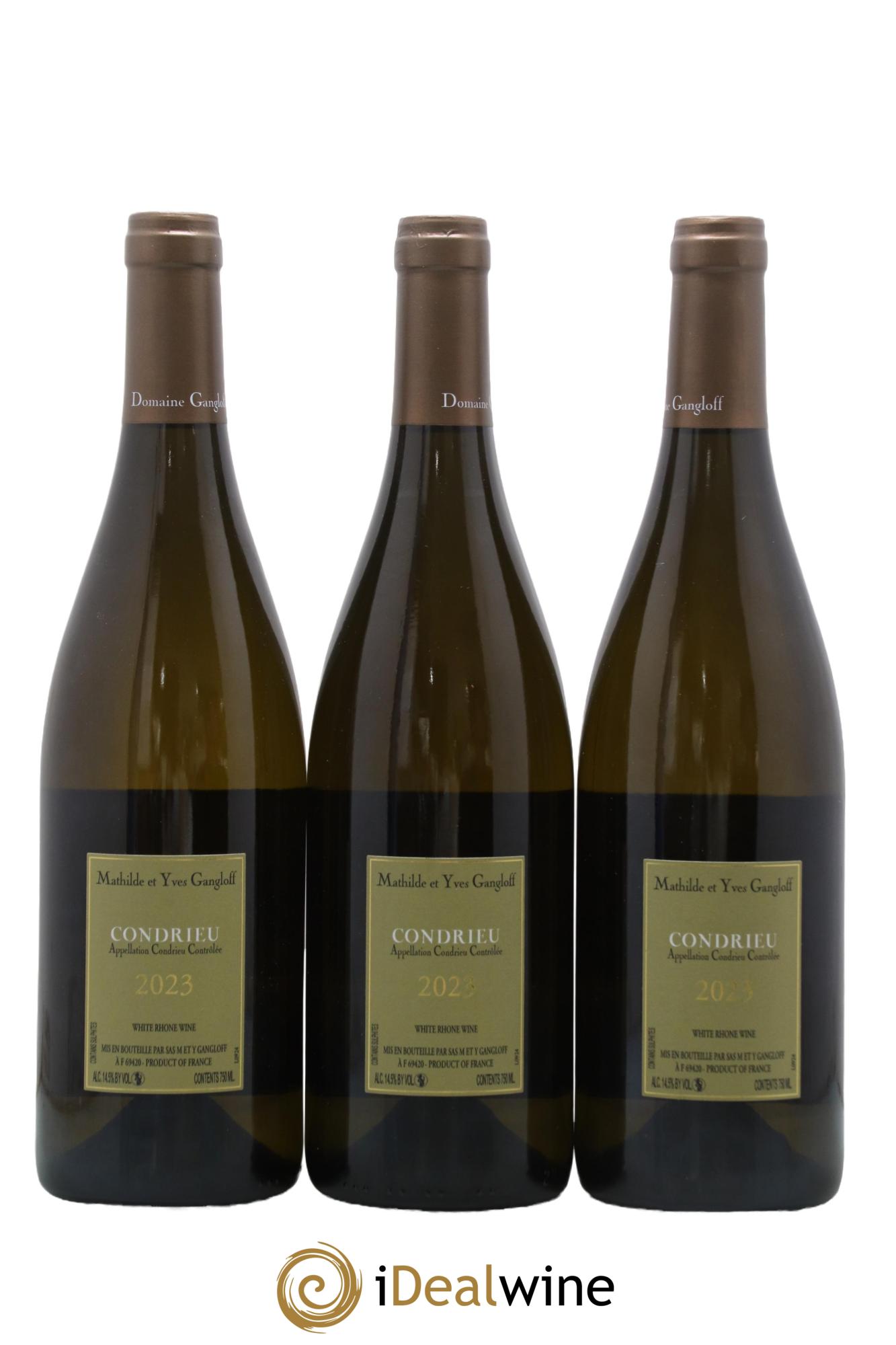 Condrieu Domaine Gangloff (Domaine) 2023 - Posten von 3 Flaschen - 1