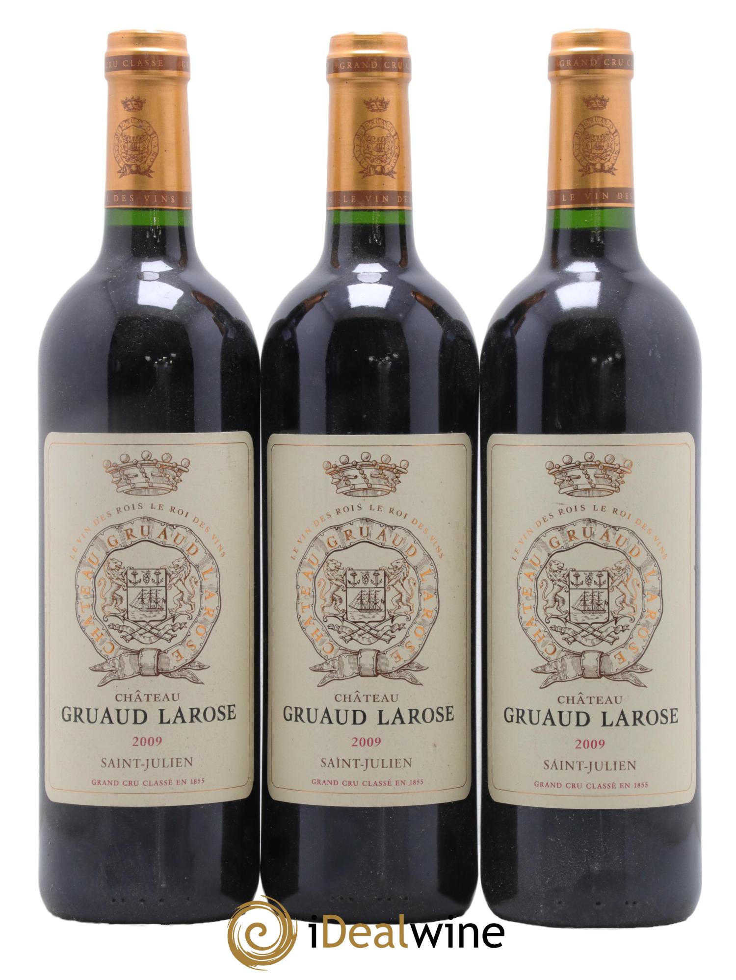 Château Gruaud Larose 2ème Grand Cru Classé 2009 - Lot de 3 bouteilles - 0