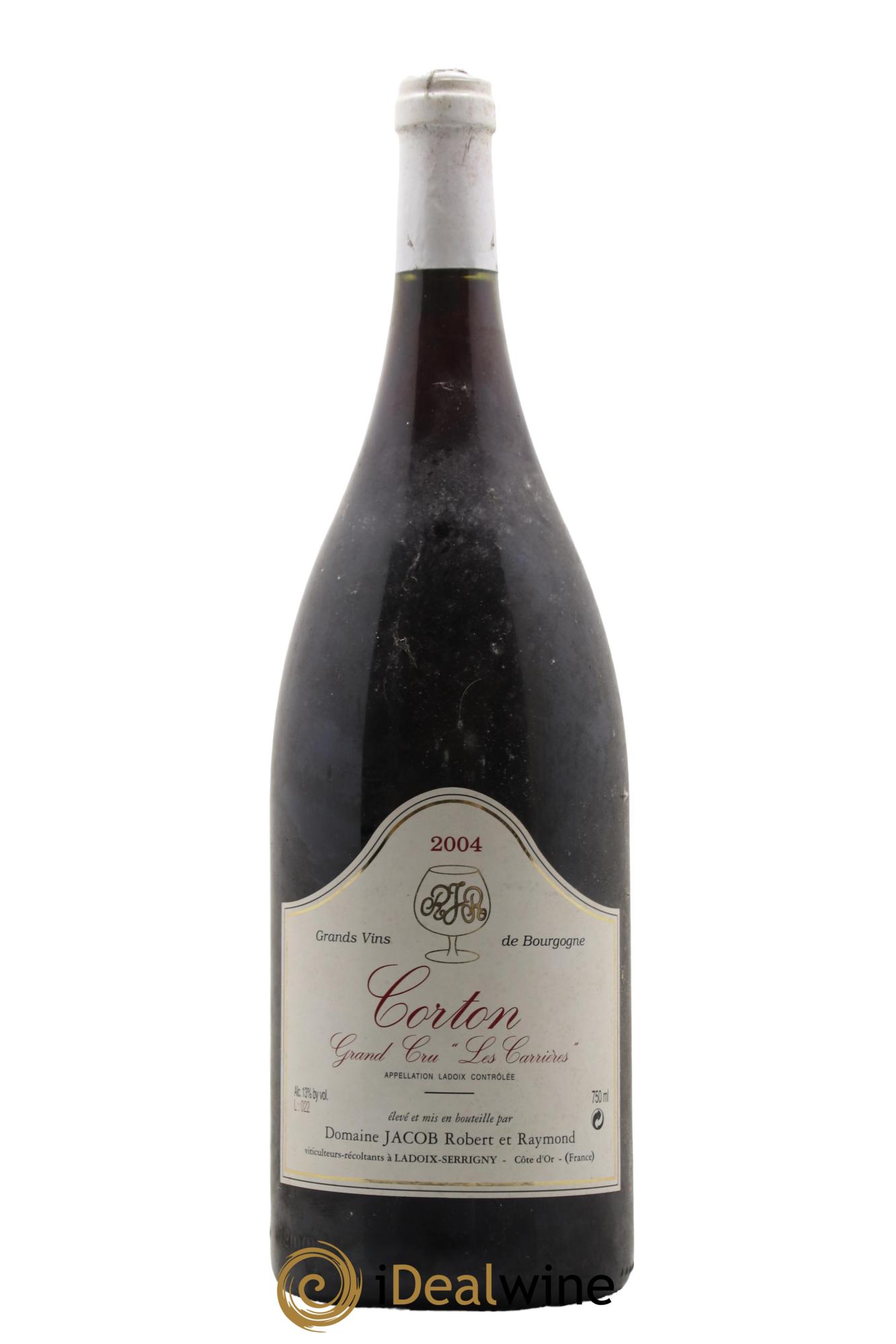 Corton Grand Cru Les Carrières Jacob (Domaine) 2004 - Lot de 1 magnum - 0