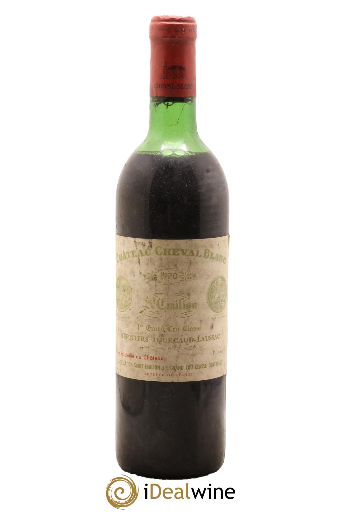 Saint-Émilion de Cheval Blanc (3ème vin) 1970 - Lot de 1 bouteille - 0