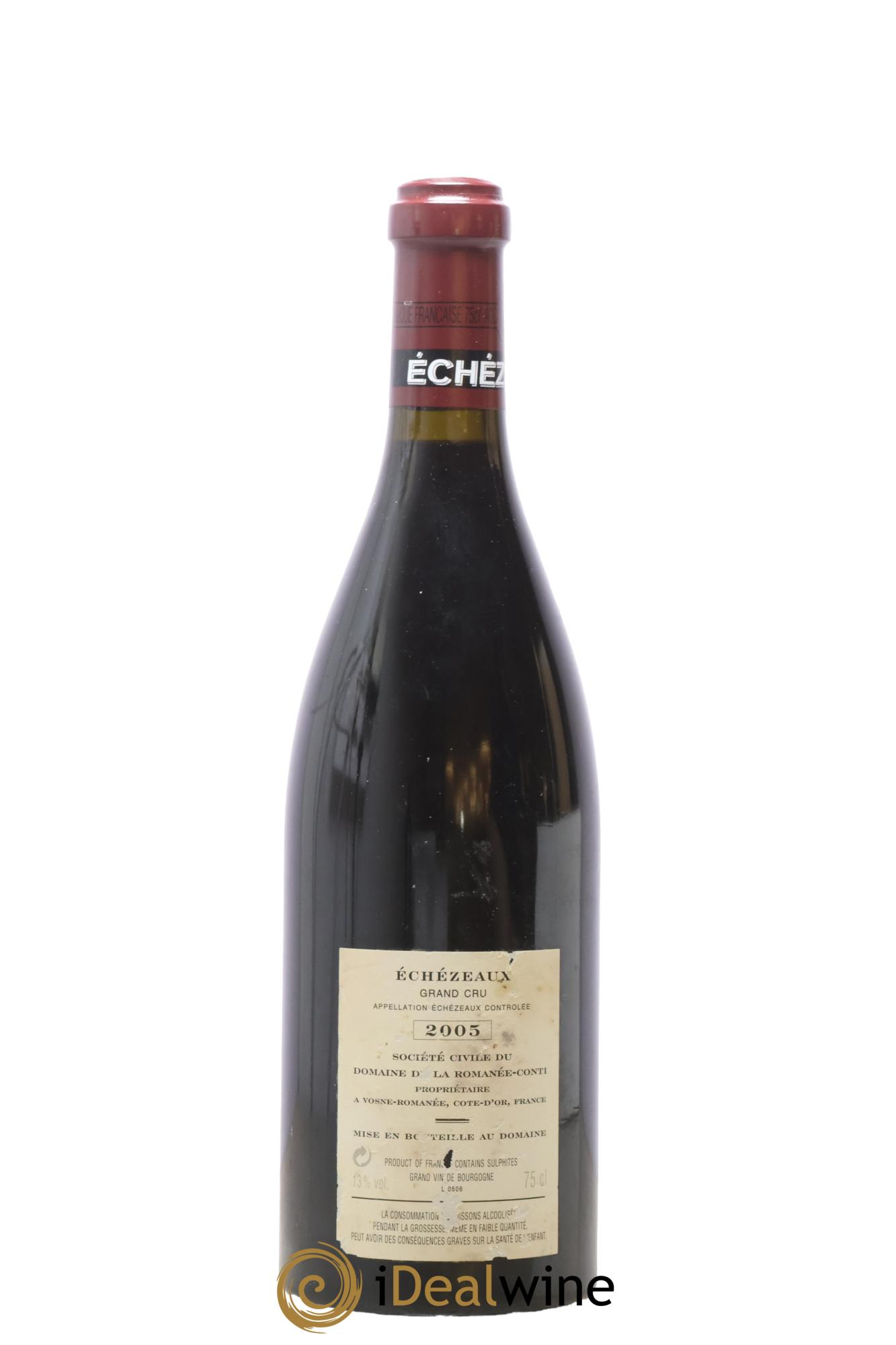 Echezeaux Grand Cru Domaine de la Romanée-Conti 2005 - Lotto di 1 bottiglia - 1