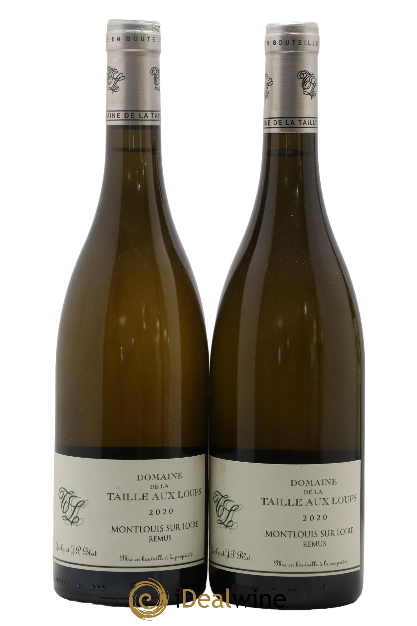 Montlouis-sur-Loire Rémus La Taille aux Loups - Jacky Blot 2020 - Lot de 2 bouteilles - 0