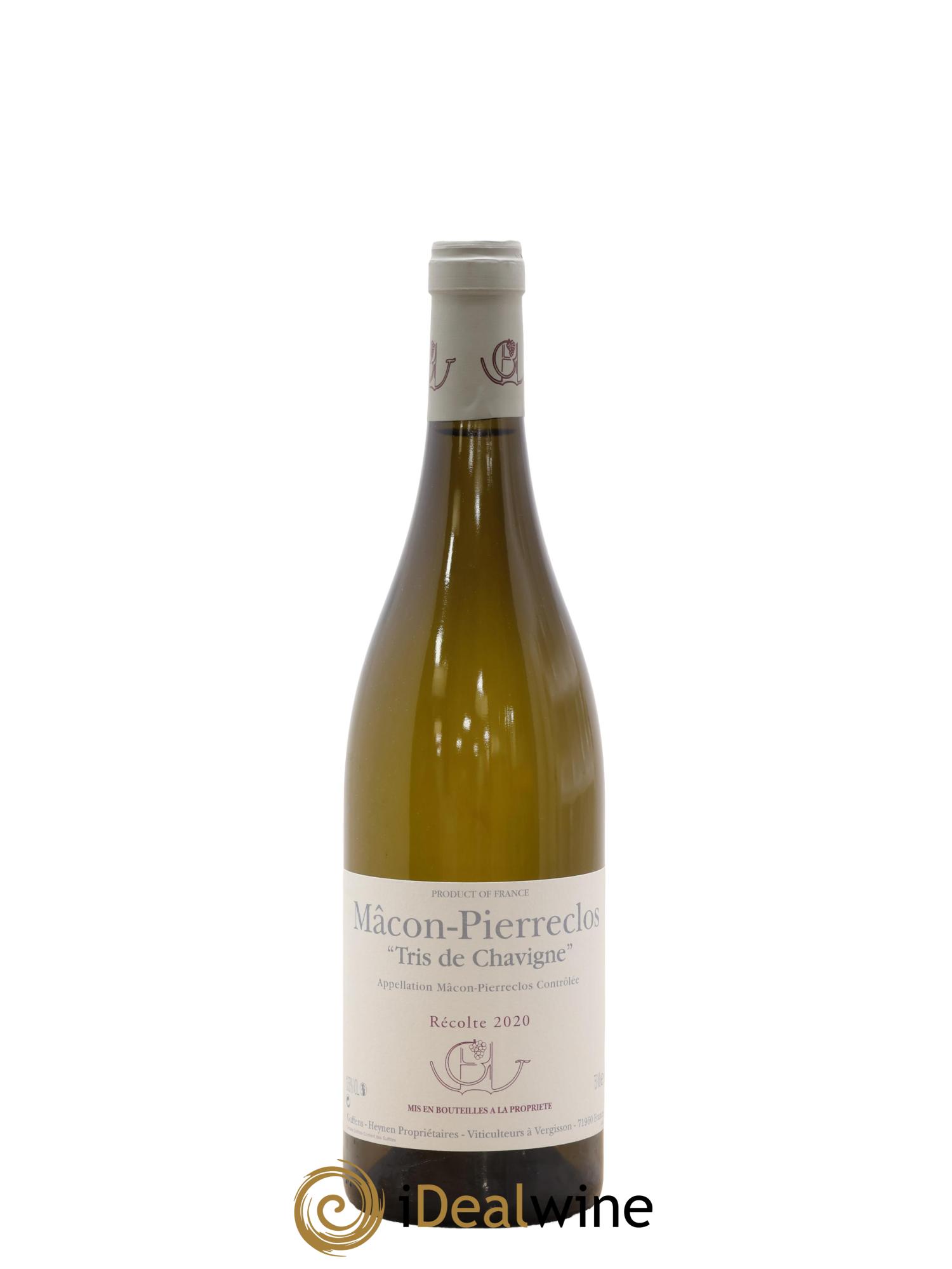 Mâcon-Pierreclos Tri de Chavigne Guffens-Heynen 2020 - Lot de 1 bouteille - 0