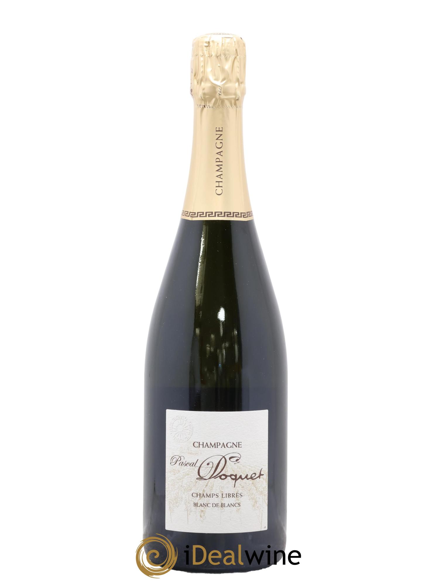 Champagne Extra-Brut Blanc de Blancs Champs Libres Pascal Doquet - Lote de 1 botella - 0