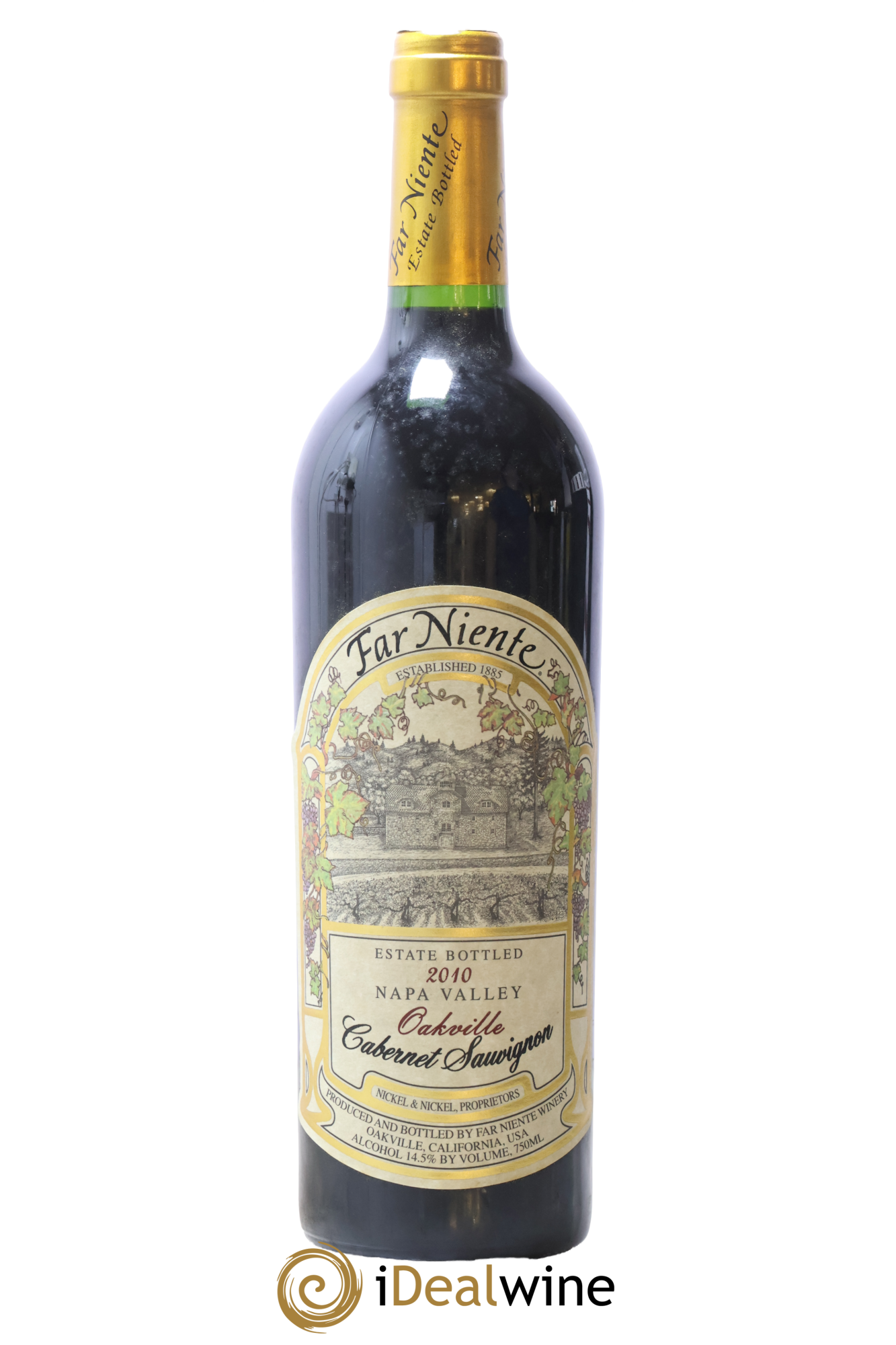 Napa Valley Cabernet Sauvignon Far Niente 2010 - Lot de 1 bouteille - 0