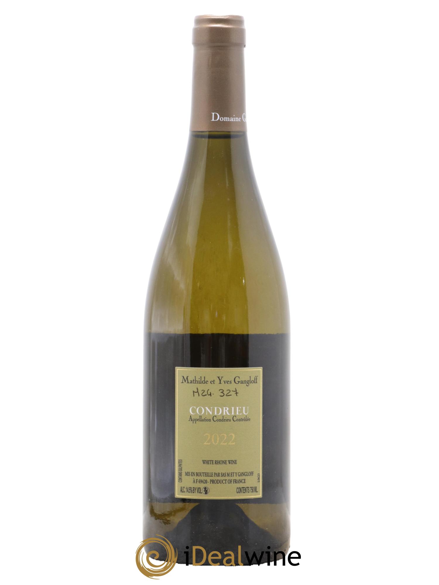 Condrieu Domaine Gangloff (Domaine) 2022 - Lot de 1 bouteille - 1