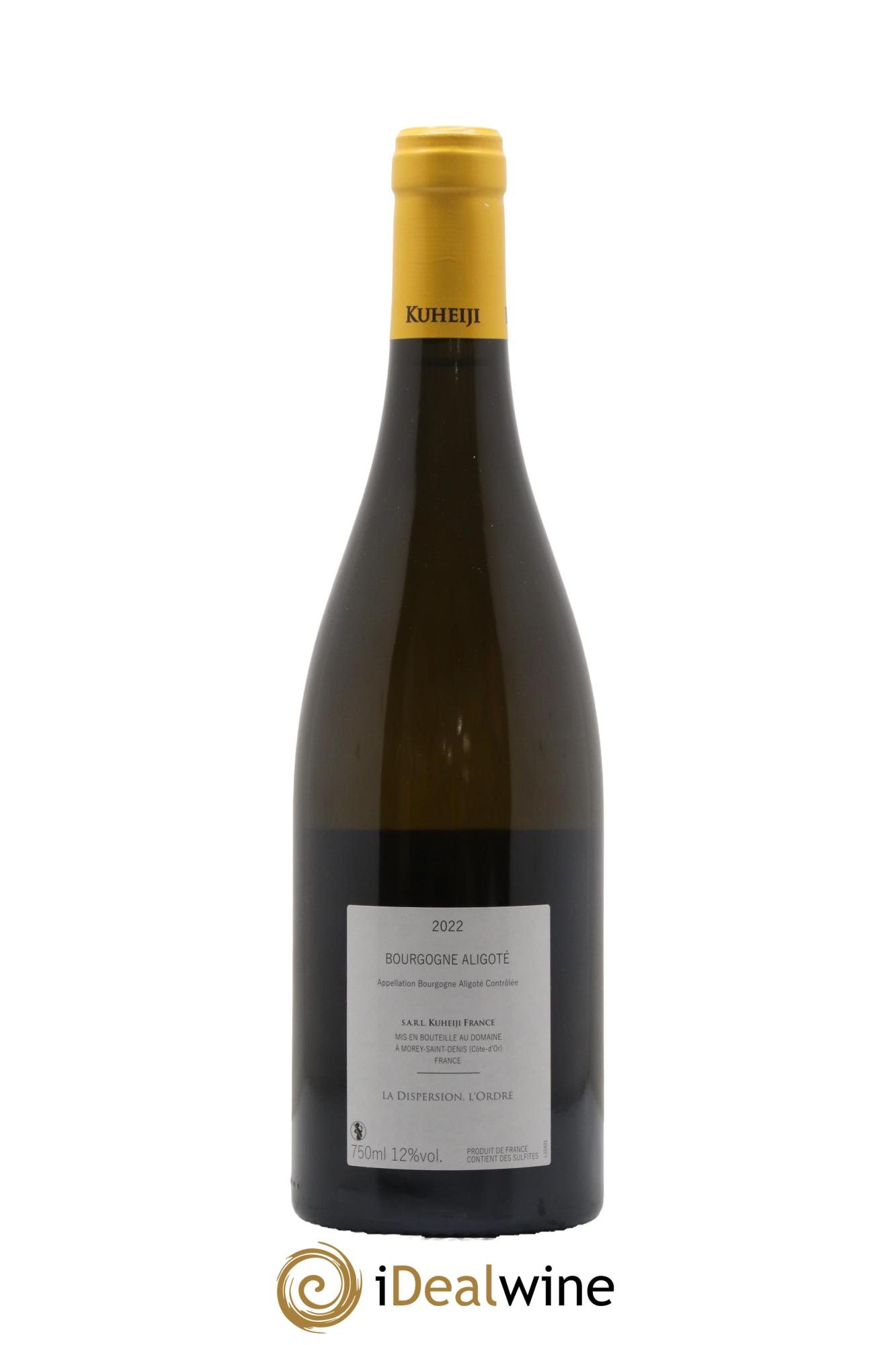 Bourgogne Aligoté Domaine Kuheiji 2022 - Lot de 1 bouteille - 1