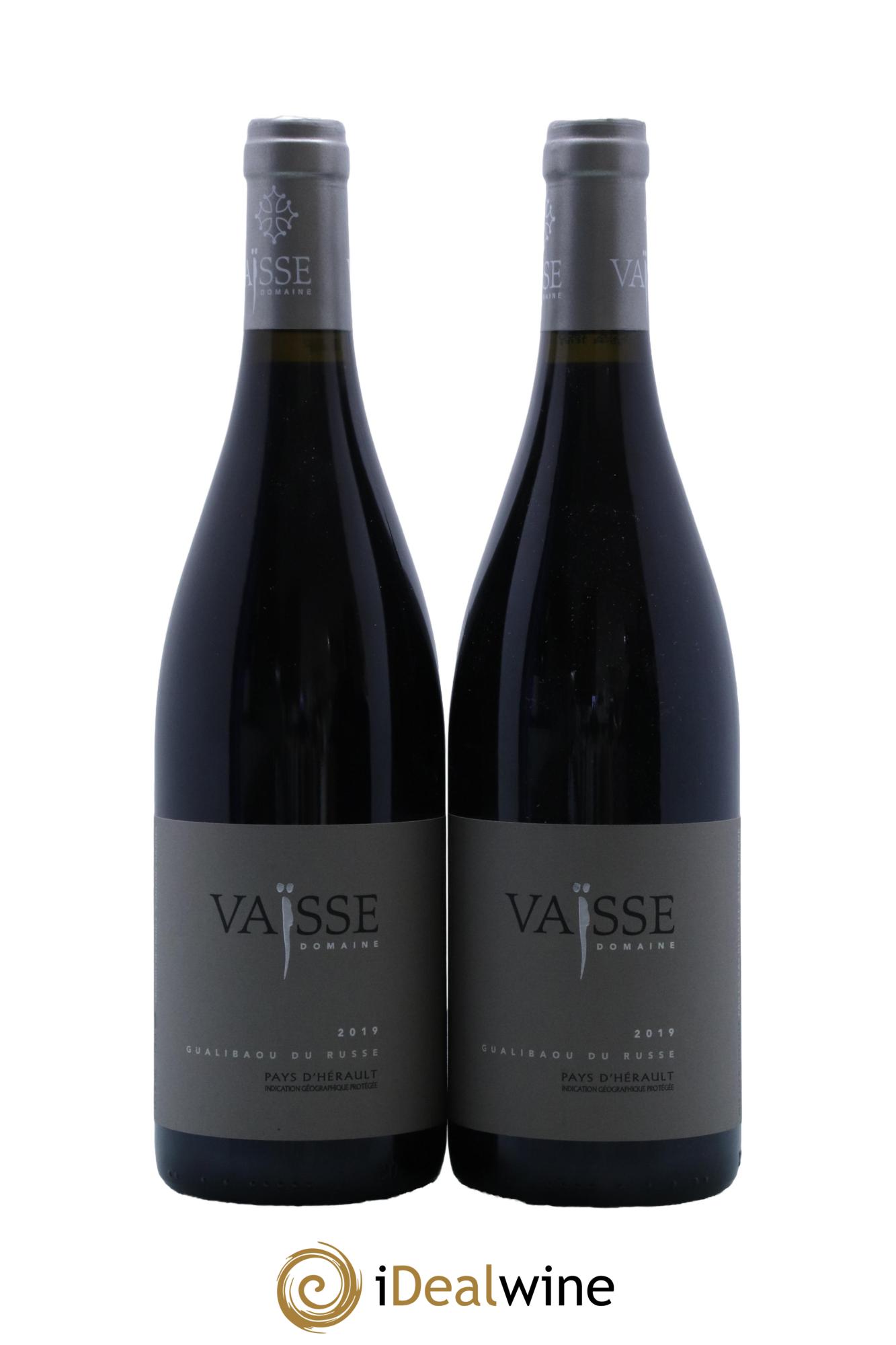 IGP Pays de l'Hérault Galibaou du Russe Vaisse (Domaine) 2019 - Lot de 2 bouteilles - 0