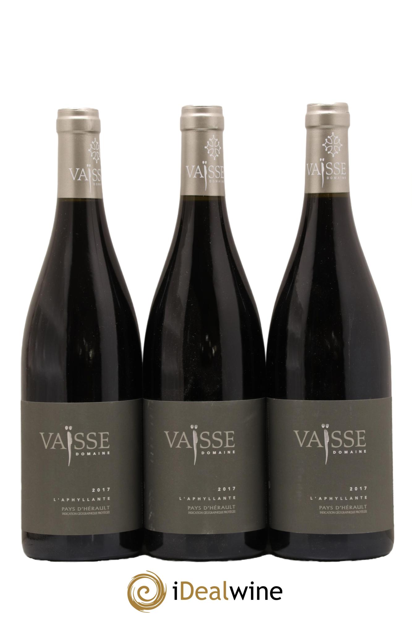 Terrasses du Larzac L'Aphyllante Vaisse (Domaine) 2017 - Lot de 3 bouteilles - 0