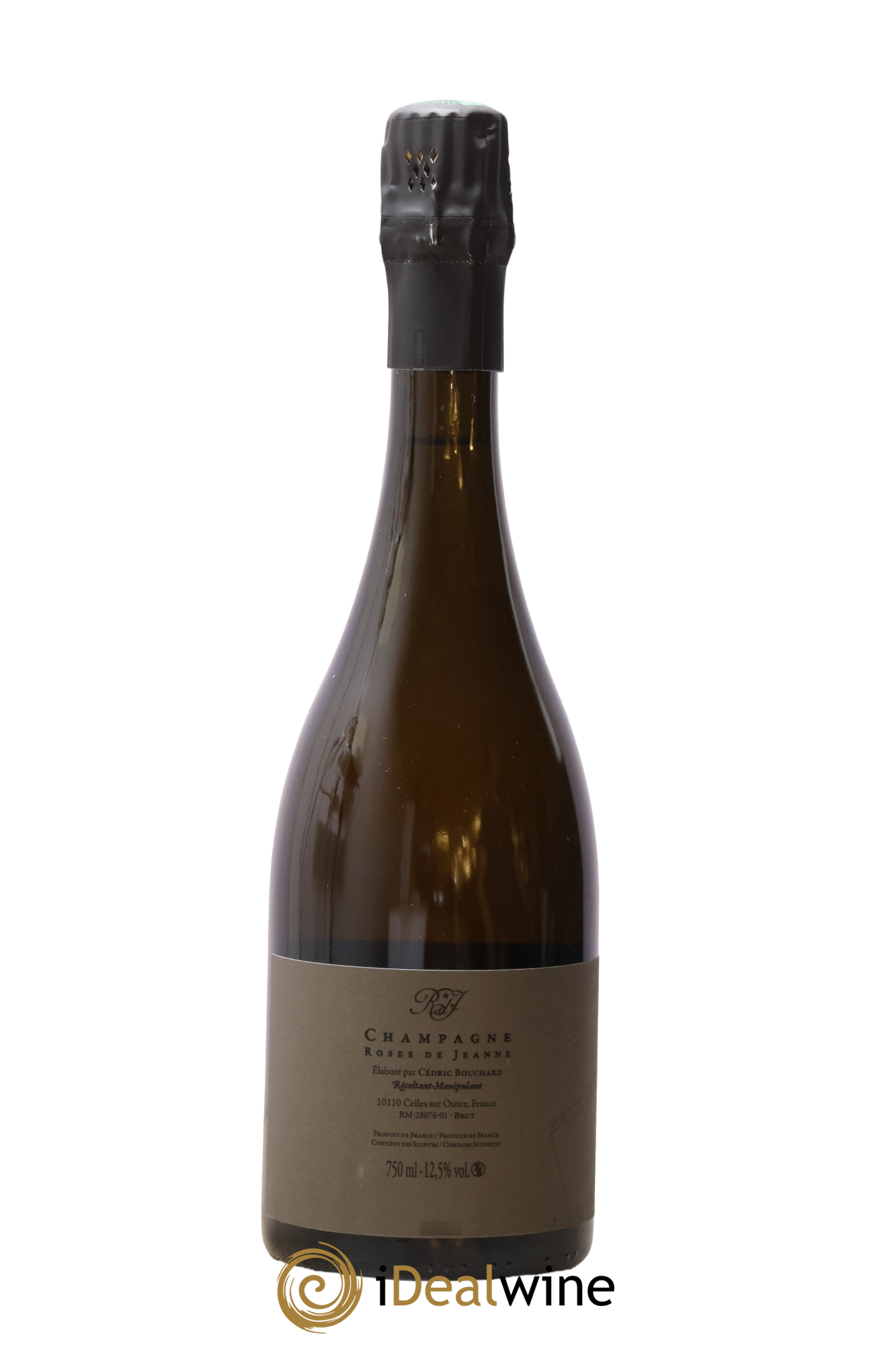 Roses de Jeanne Côte de Val Vilaine Blanc de Noirs Cédric Bouchard 2022 - Lot de 1 bouteille - 1