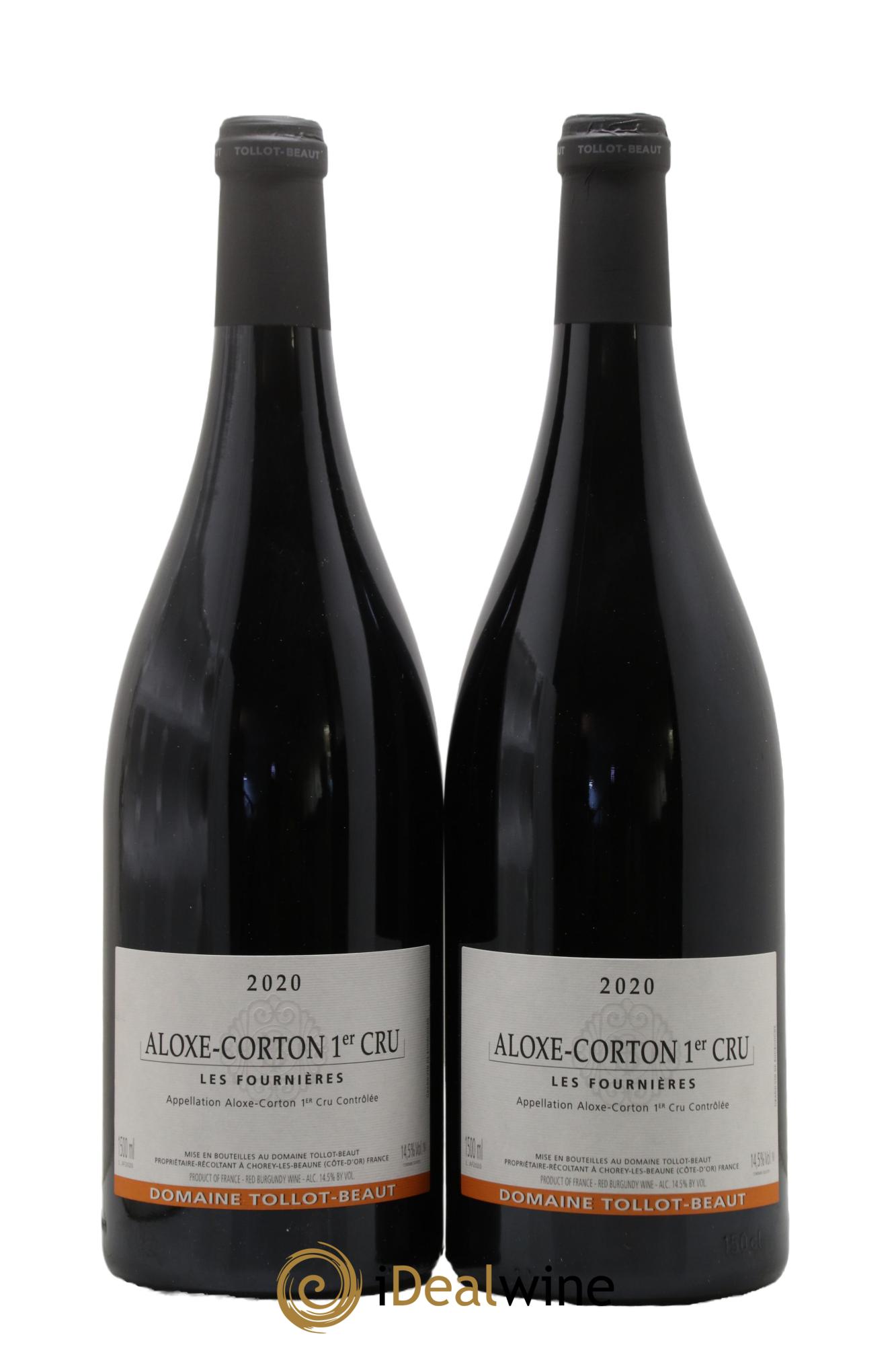 Aloxe-Corton 1er Cru Les Fournières Tollot Beaut (Domaine) 2020 - Lot de 2 magnums - 0