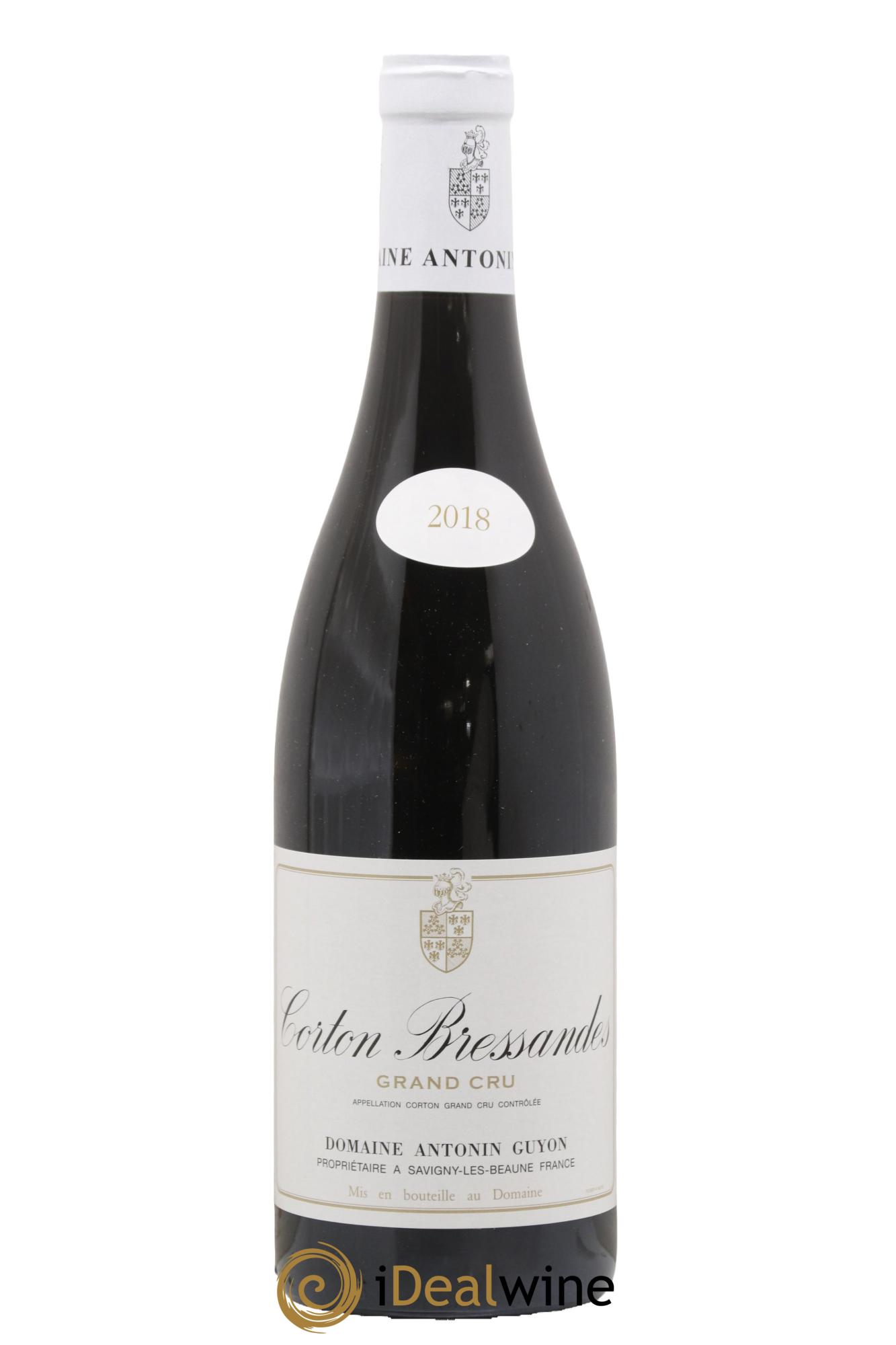 Corton Grand Cru Bressandes Antonin Guyon 2018 - Lot de 1 bouteille - 0