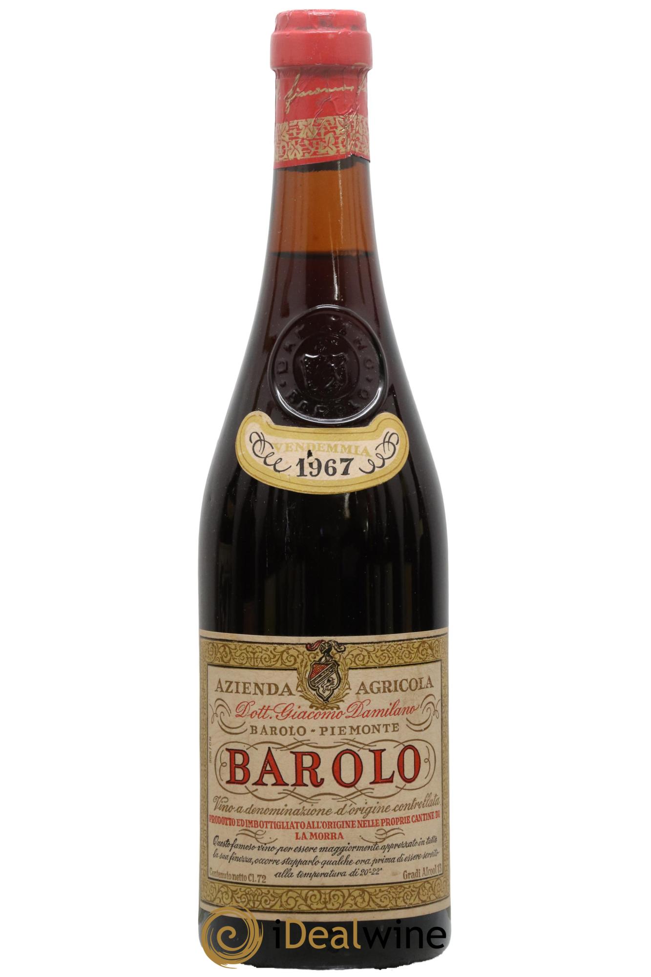 Barolo DOCG Damilano 1967 - Posten von 1 Flasche - 0