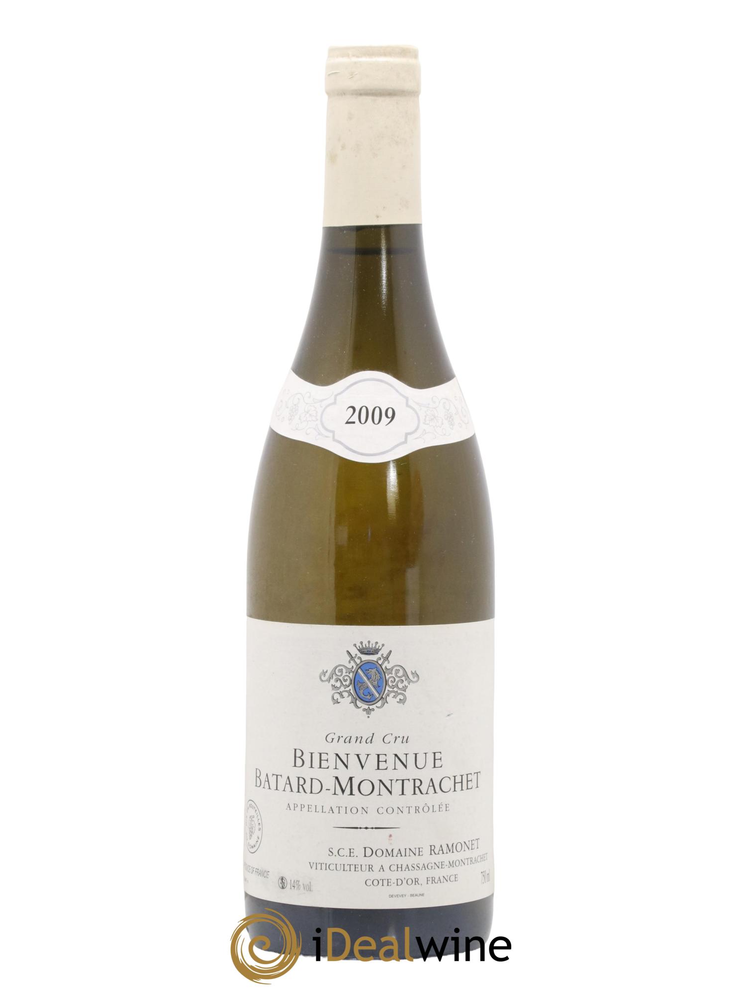 Bienvenues-Bâtard-Montrachet Grand Cru Ramonet (Domaine) 2009 - Lot de 1 bouteille - 0