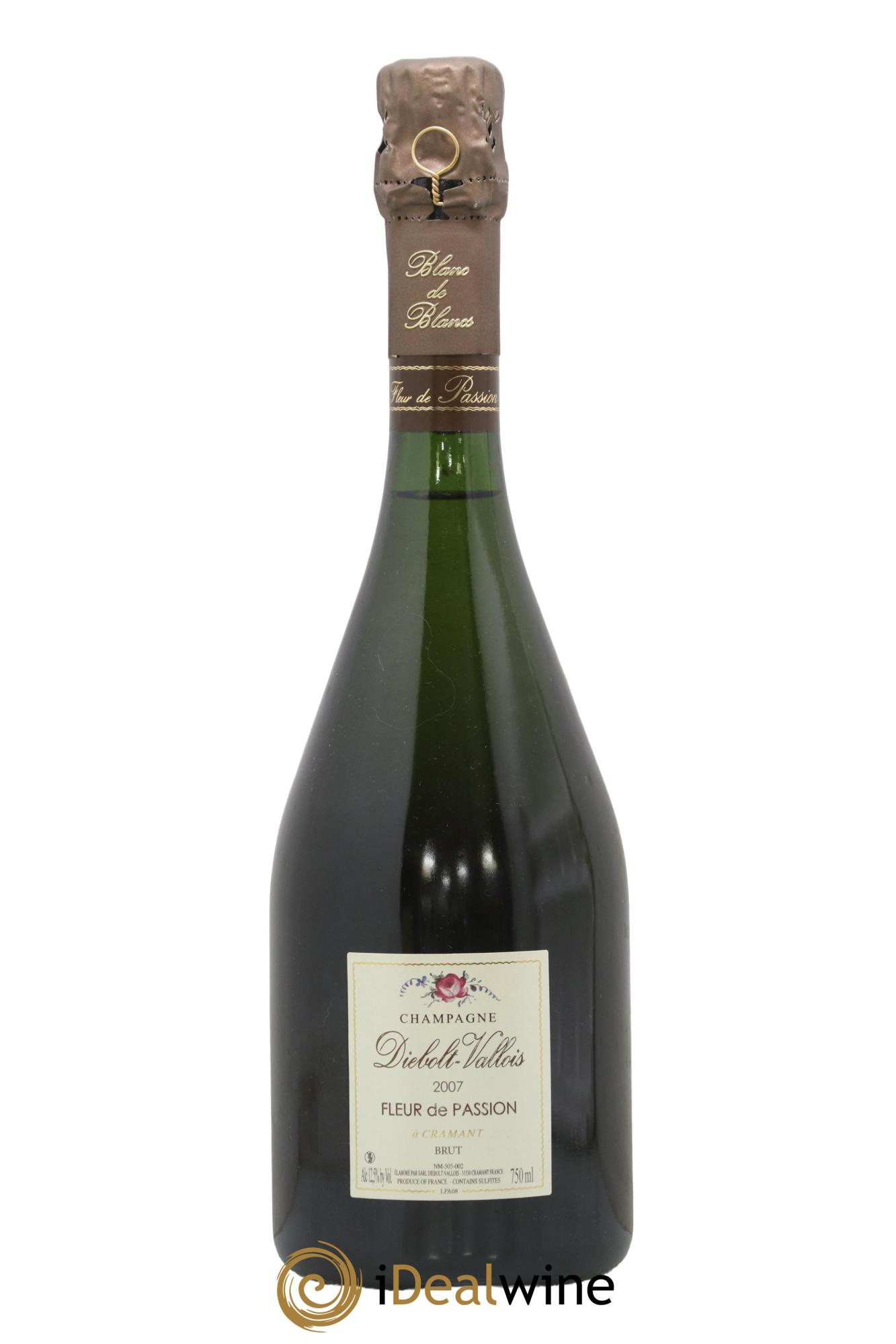 Fleur de Passion Brut Diebolt-Vallois 2007 - Lot de 1 bouteille - 0
