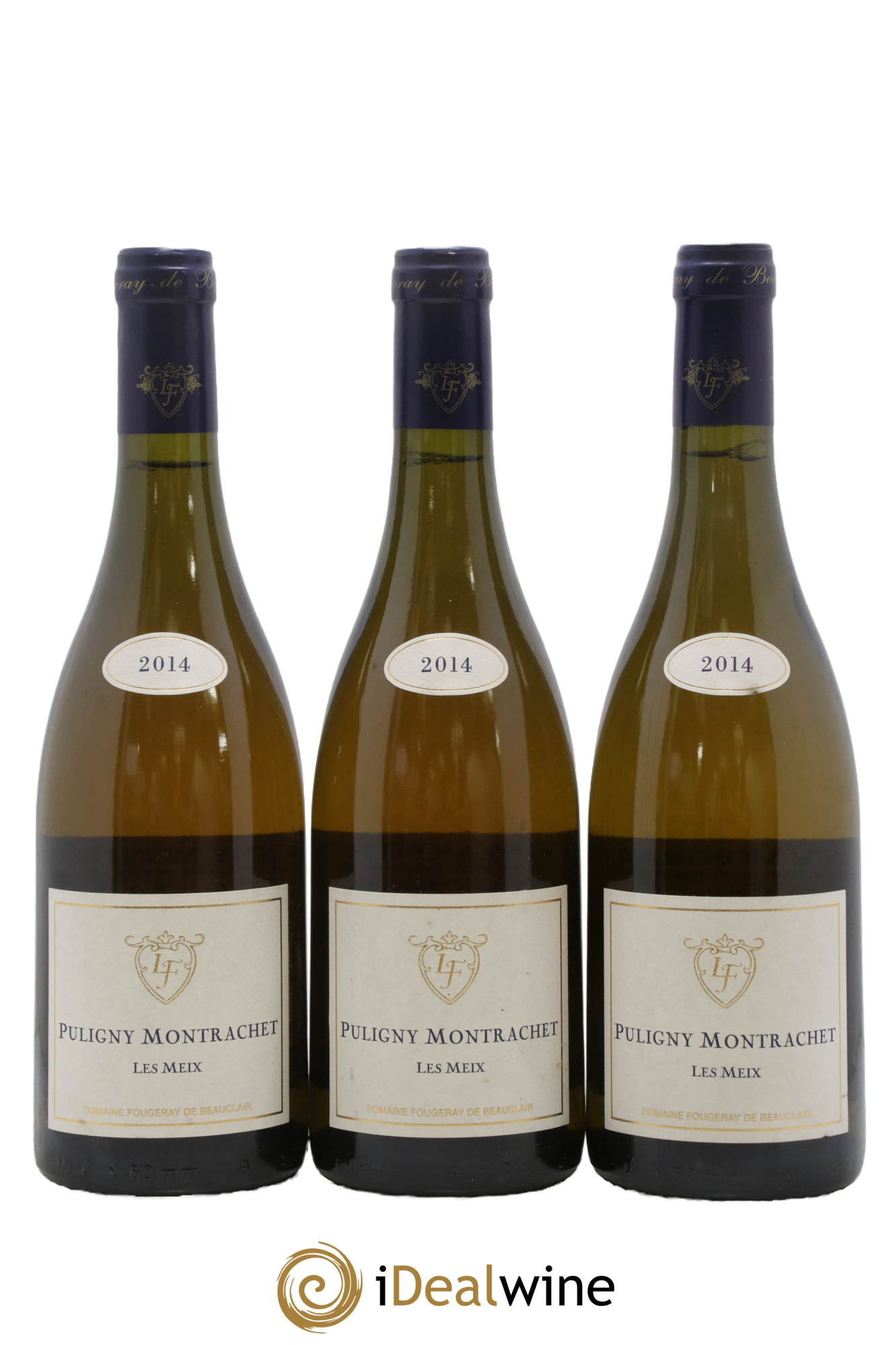 Puligny-Montrachet Les Meix Fougeray de Beauclair 2014 - Lot de 3 bouteilles - 0