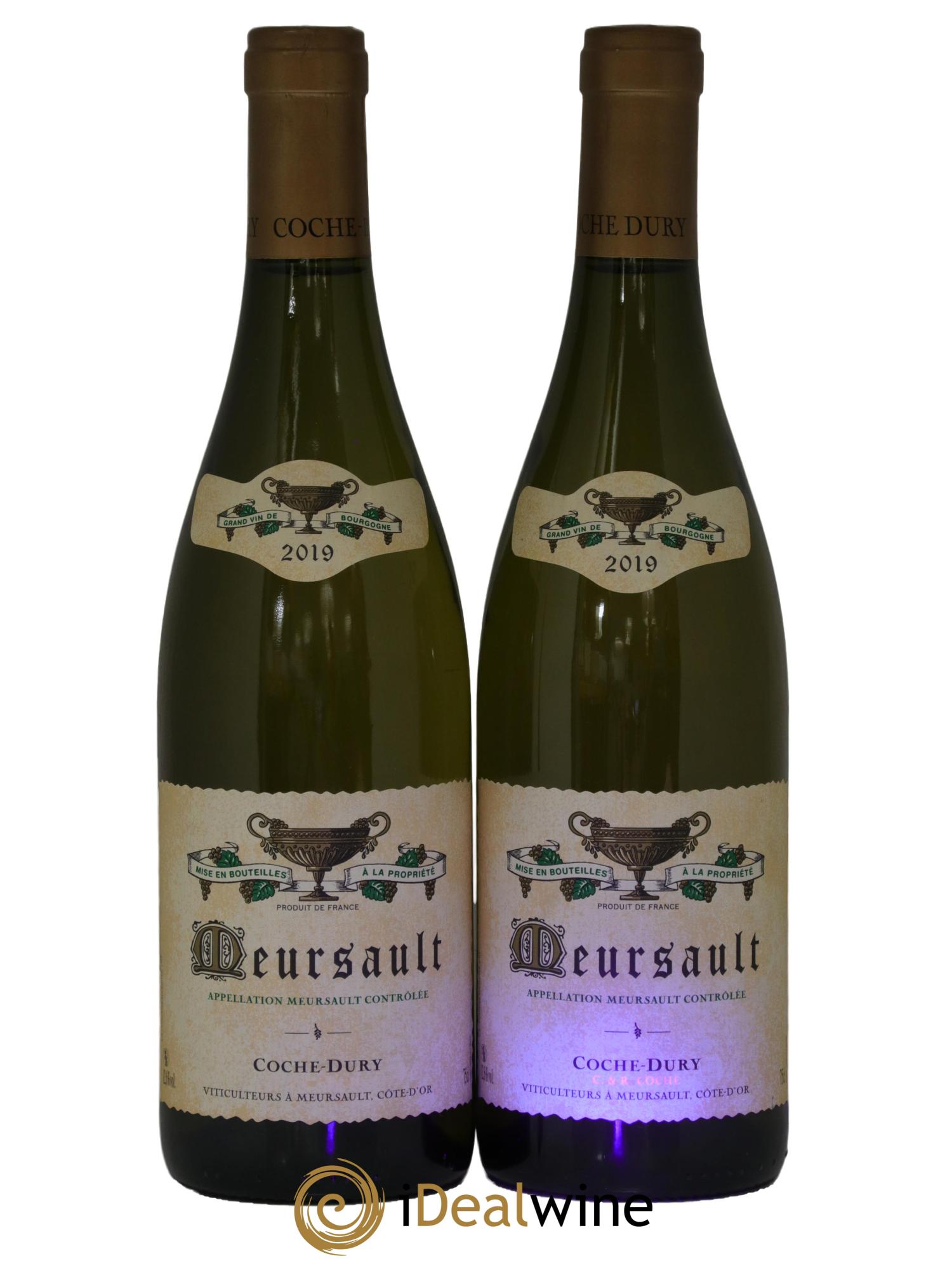Meursault Coche Dury (Domaine) 2019 - Lot de 2 bouteilles - 2