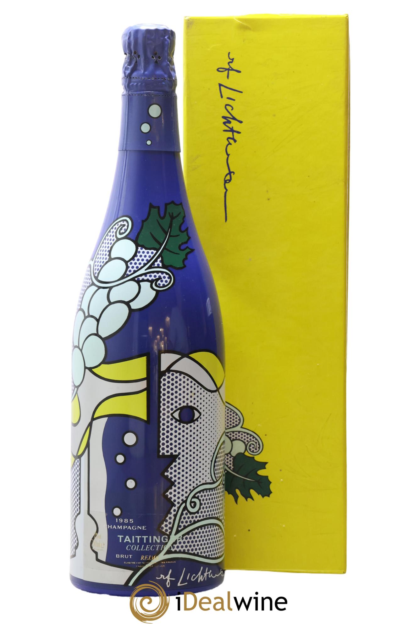 1985 - Collection Lichtenstein Taittinger 1985 - Lot de 1 bouteille - 0