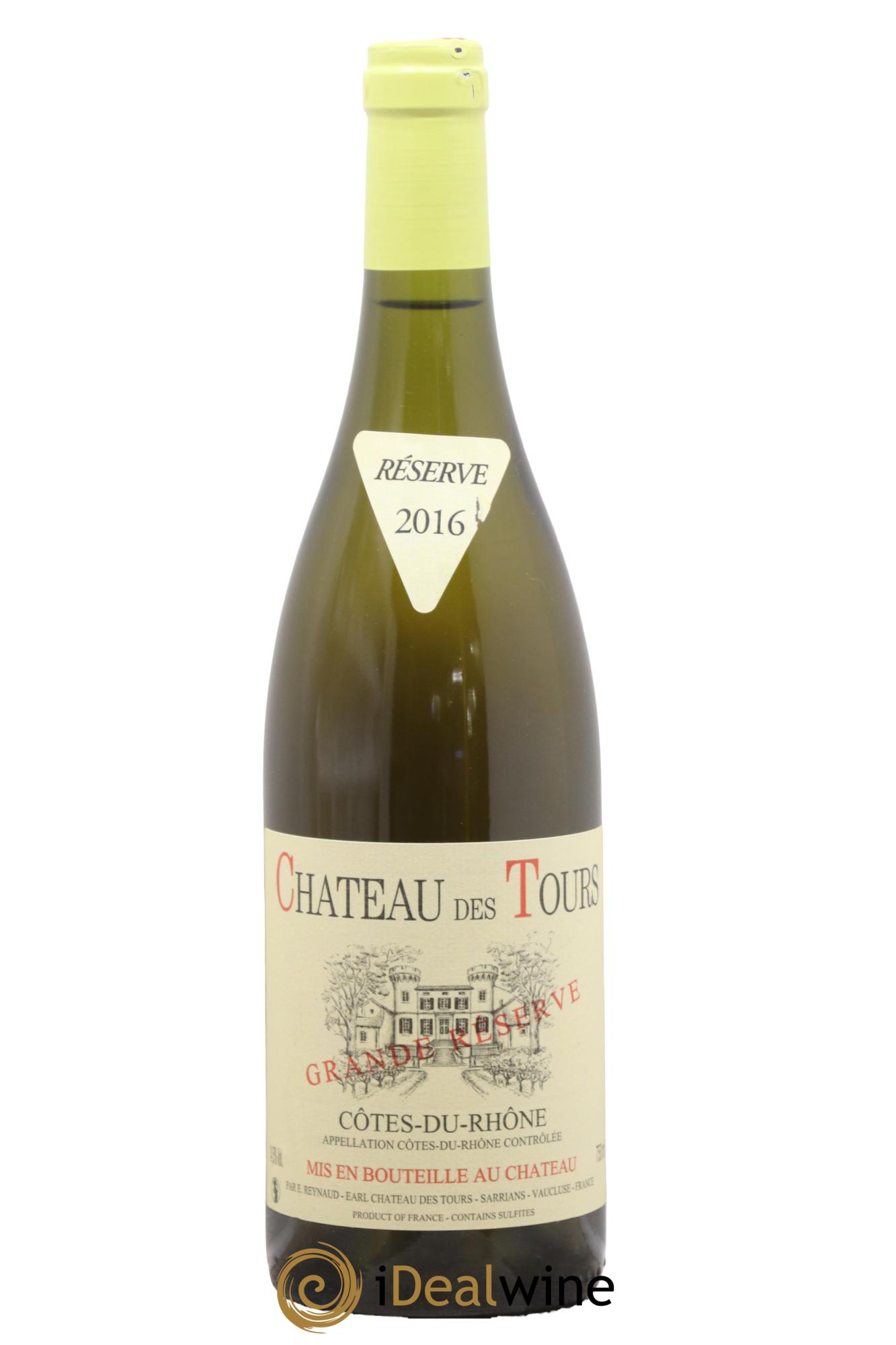Côtes-du-Rhône Château des Tours Grande Réserve Emmanuel Reynaud 2016 - Posten von 1 Flasche - 0