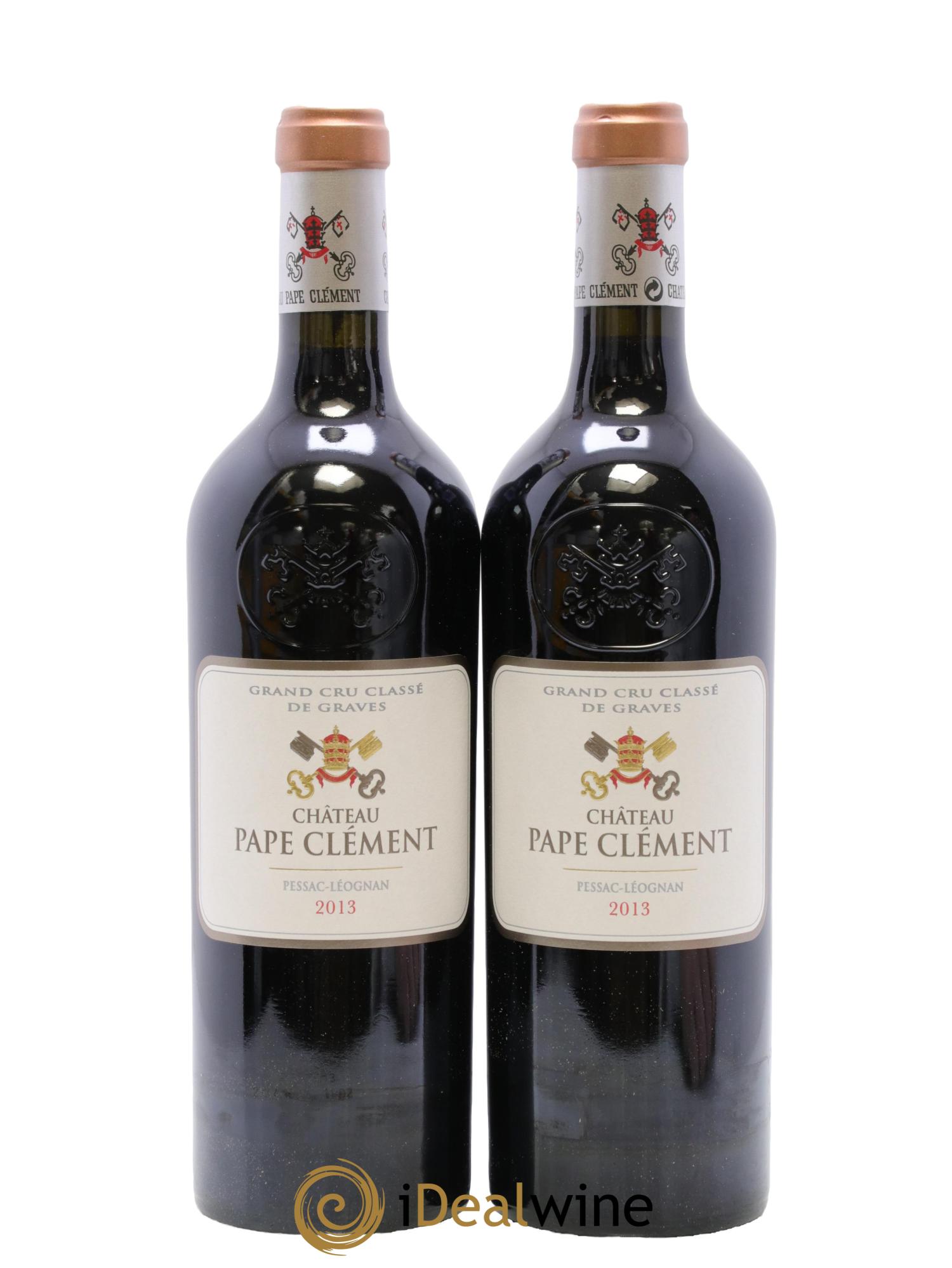 Château Pape Clément Cru Classé de Graves 2013 - Posten von 2 Flaschen - 0