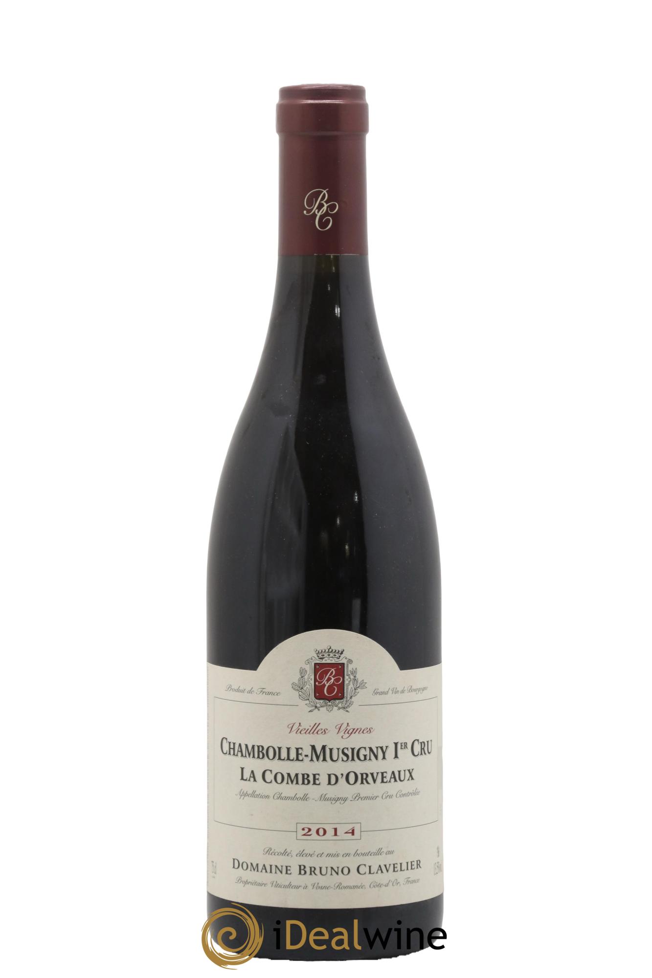 Chambolle-Musigny 1er Cru La Combe d'Orveaux Vieilles Vignes Bruno Clavelier 2014 - Lot of 1 bottle - 0