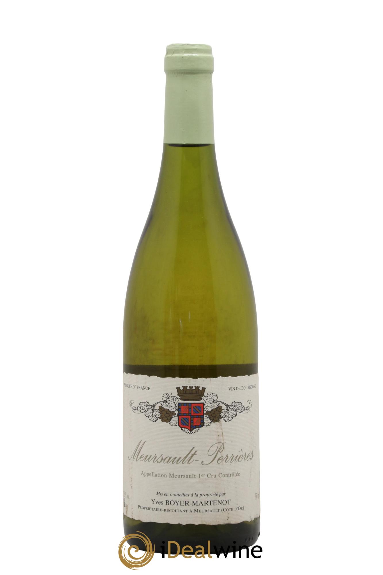 Meursault 1er Cru Perrières Boyer-Martenot 2009 - Lot of 1 bottle - 0