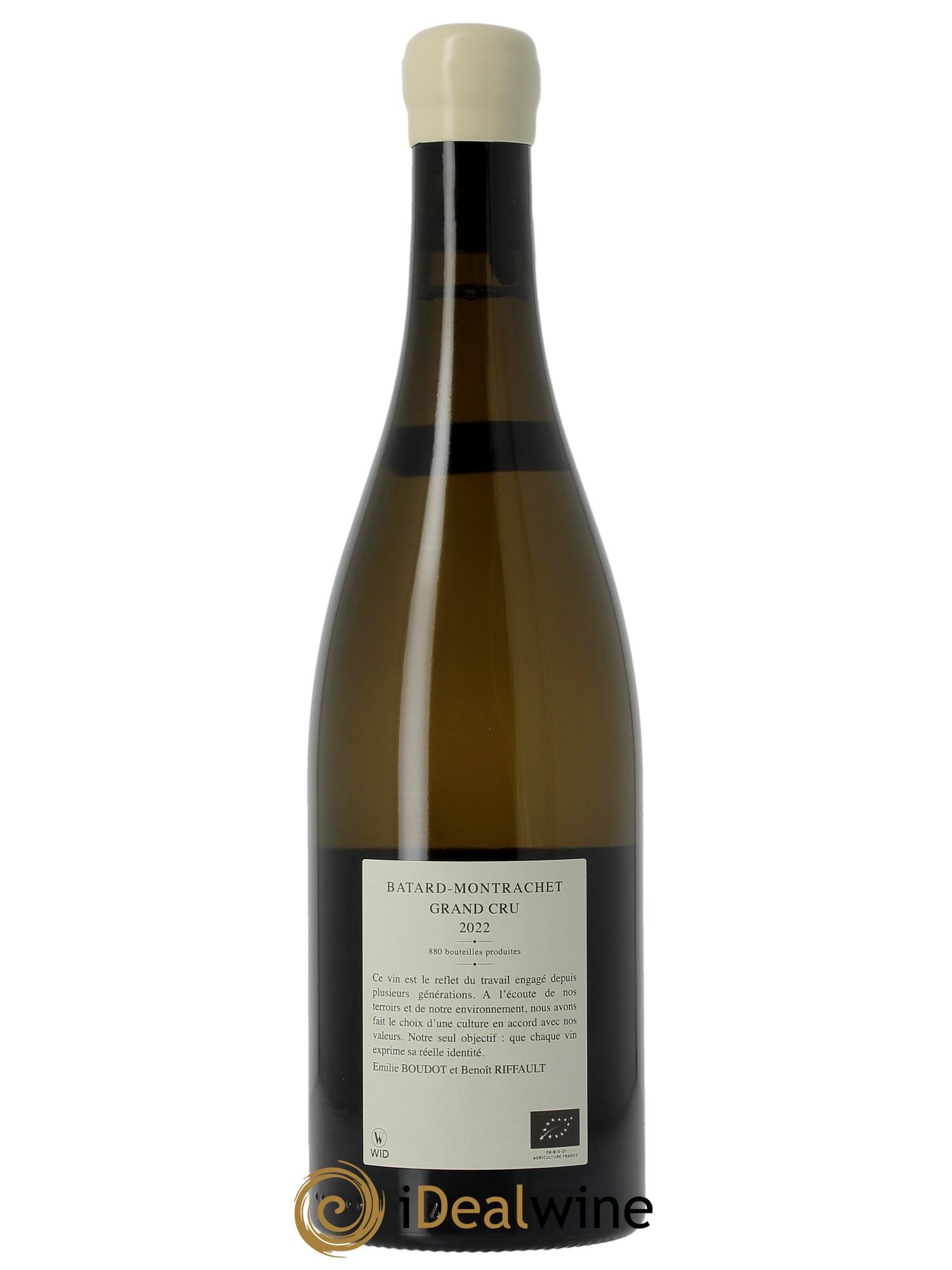Bâtard-Montrachet Grand Cru Etienne Sauzet 2022 - Lot de 1 bouteille - 2